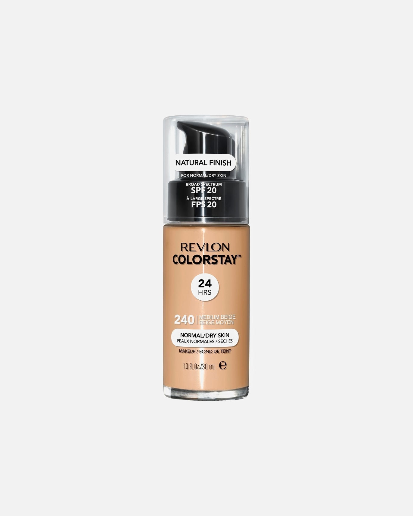 Fond de teint pour Unisexe Revlon ColorStay™ Fond de teint ColorStay peaux normales à sèches N° 240 Medium Beige - 30 ml