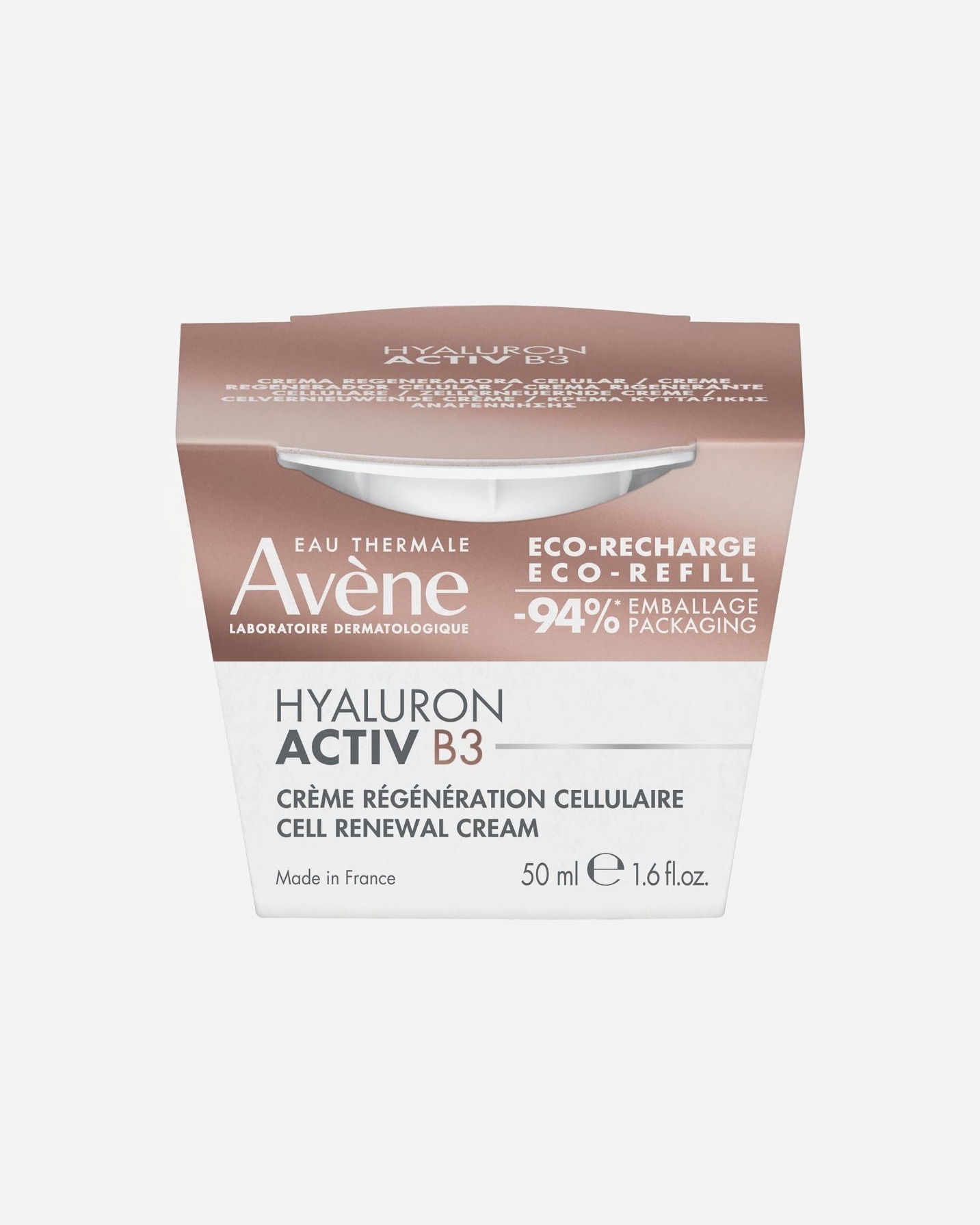 Soin anti-âge pour Unisexe Avène Hyaluron Activ B3 Crème Régénération Cellulaire 50 ml - Recharge