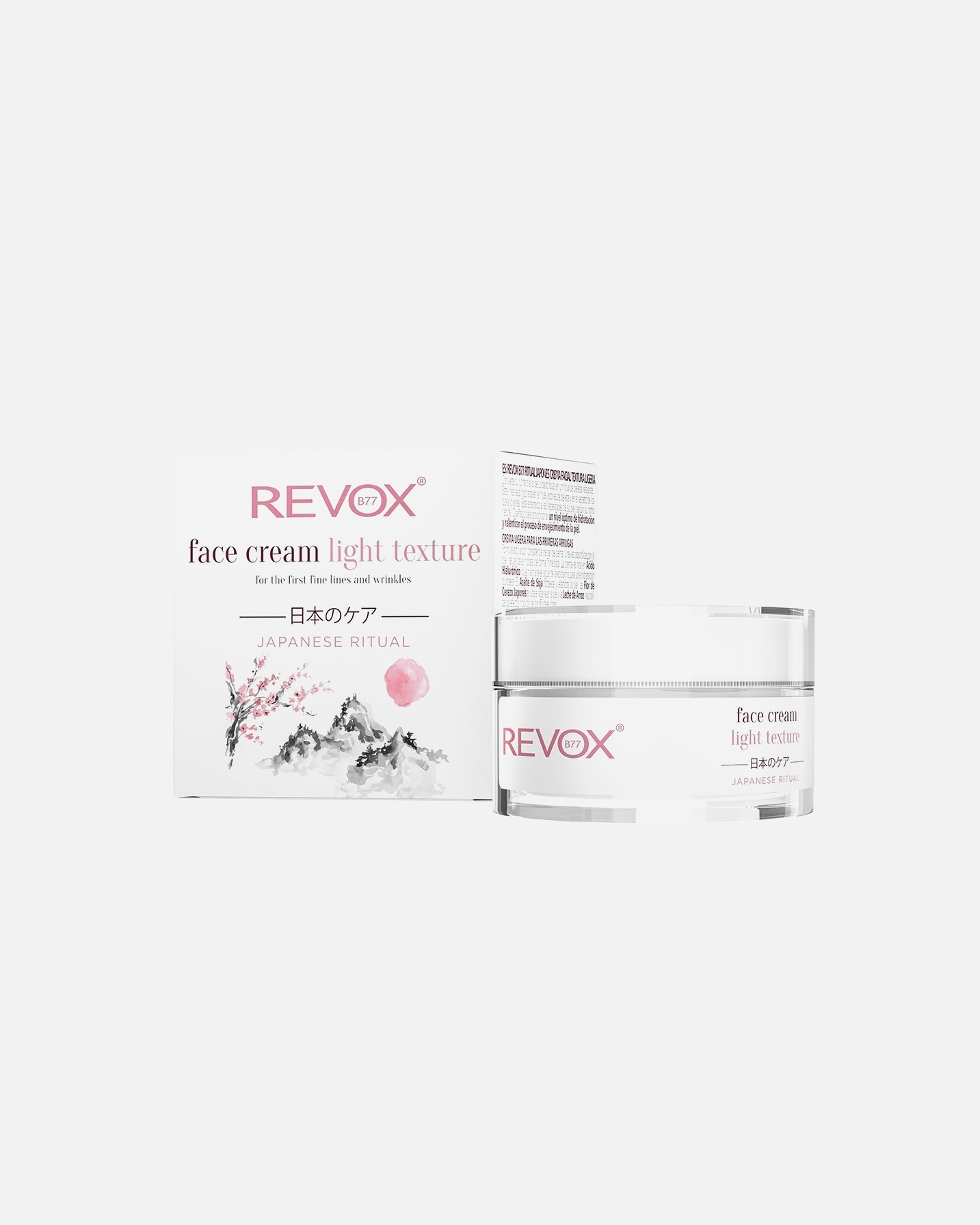 Crème visage pour Unisexe REVOX B77 JAPANESE RITUAL Face Cream Light Texture 50 ml