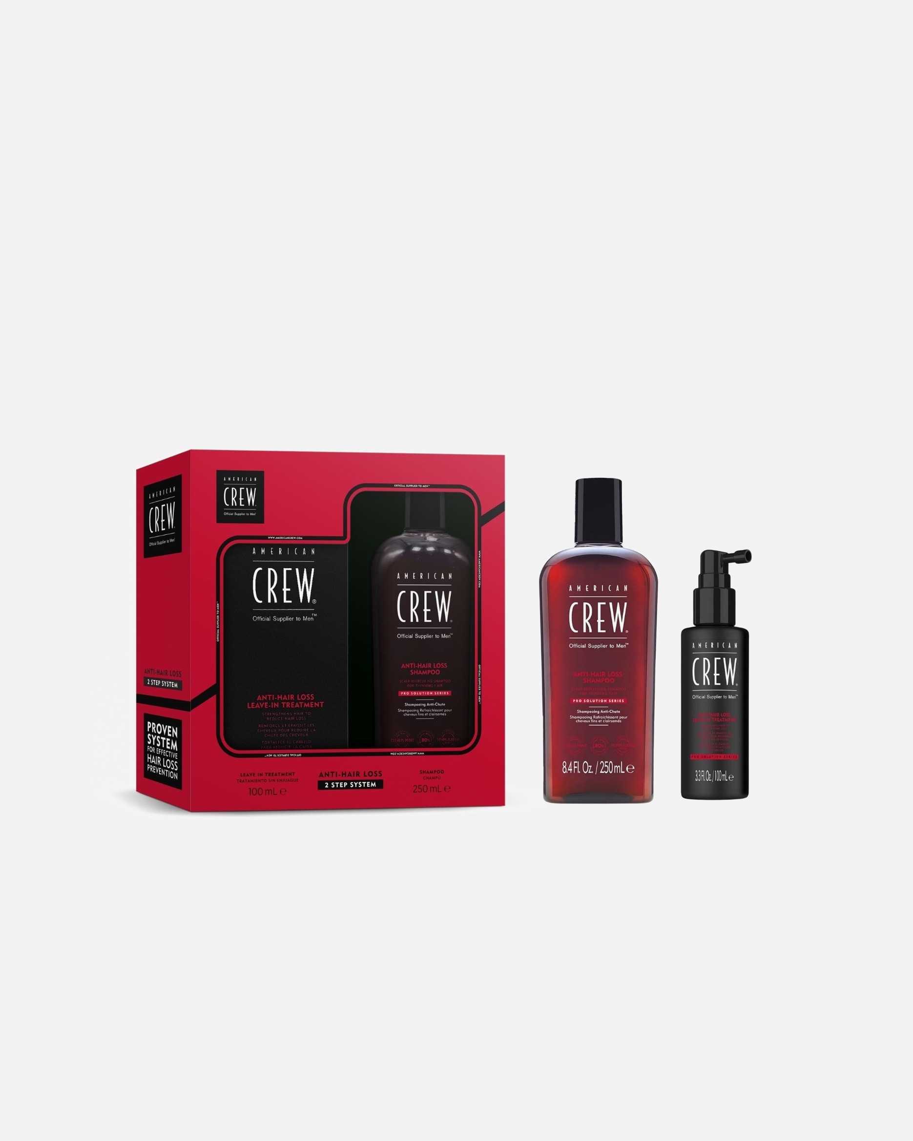 Coffret soin cheveux pour Homme American Crew Anti-Chute 300 ml