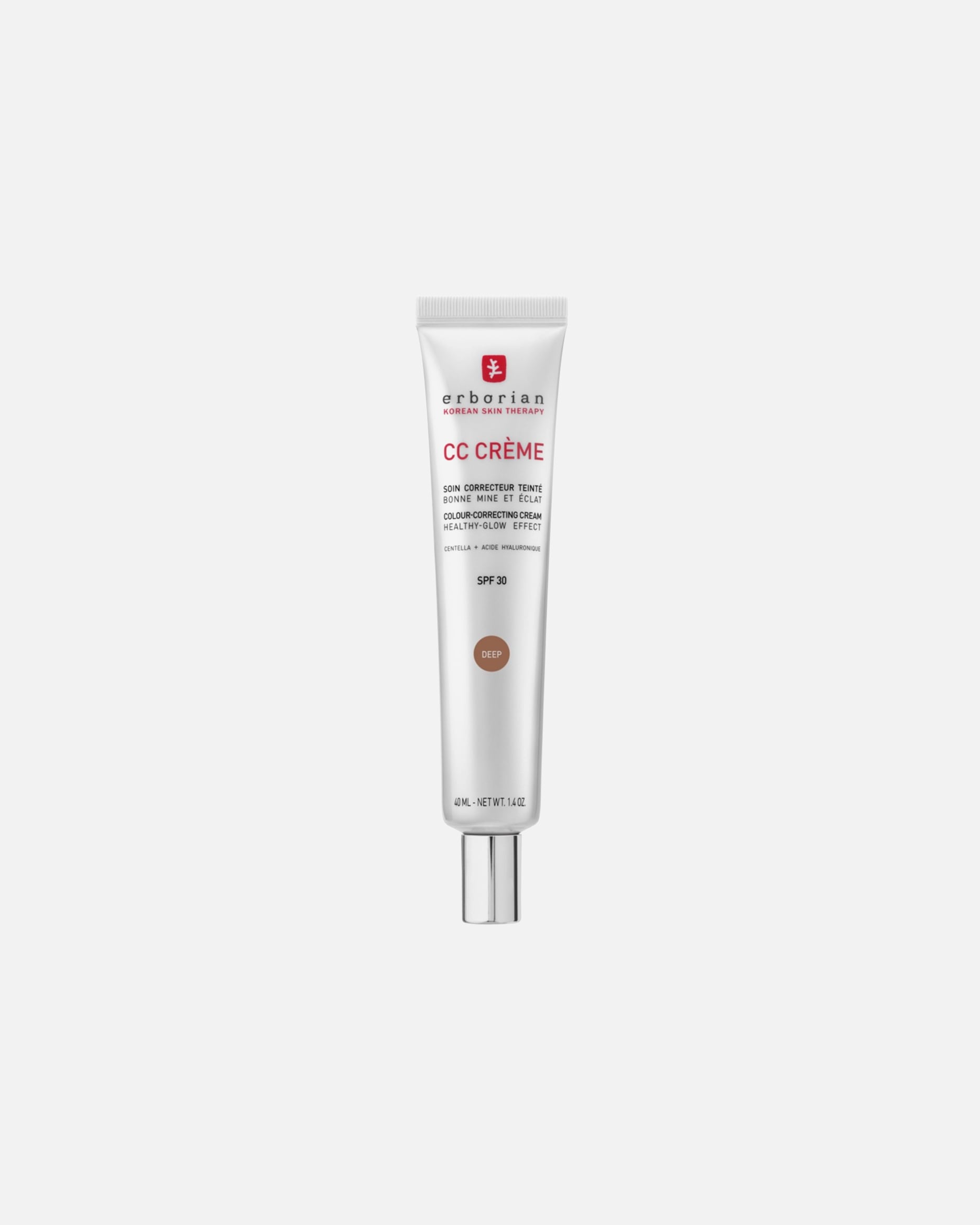 CC crème pour Unisexe Erborian Soin Correcteur teinté – Bonne mine & éclat 05. Deep