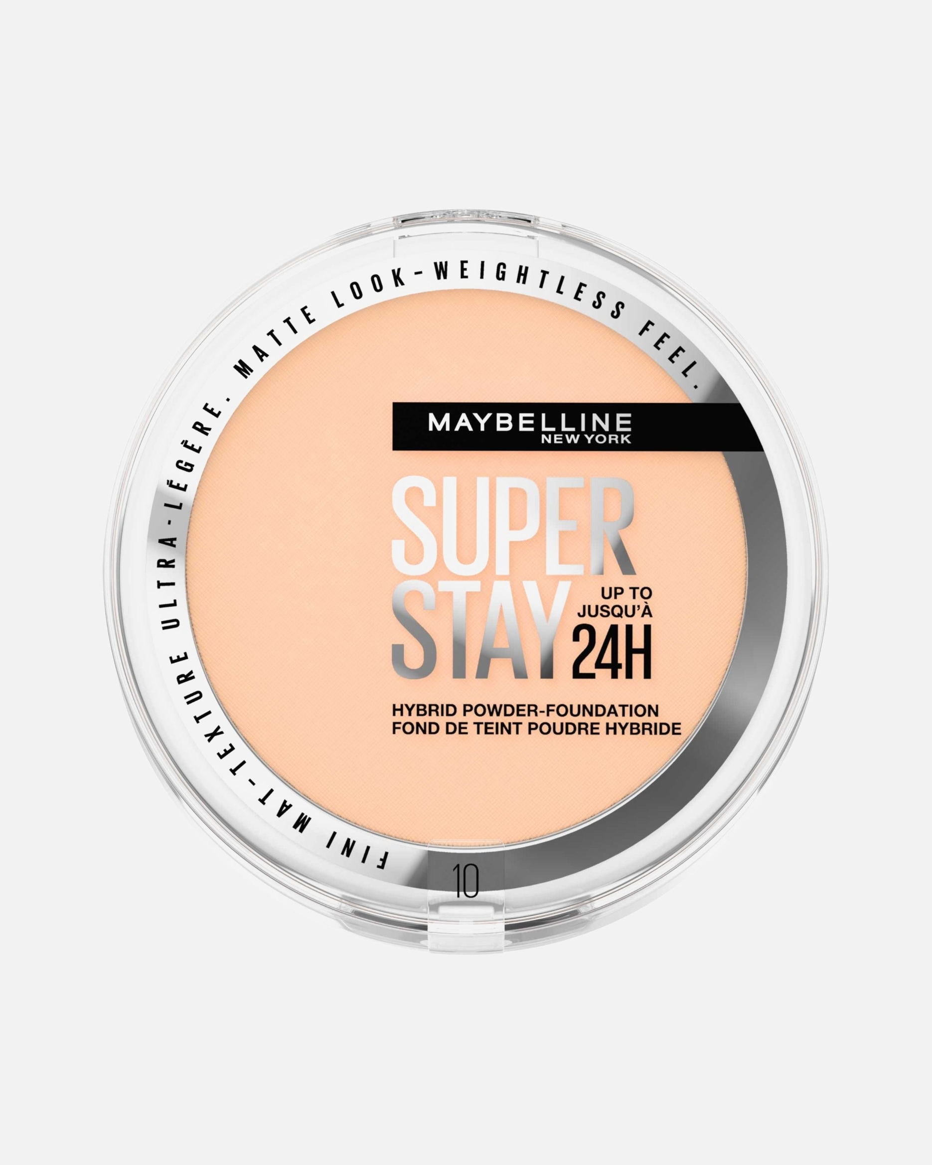 Fond de teint pour Unisexe Maybelline Fond de teint-Poudre Longue Tenue 10