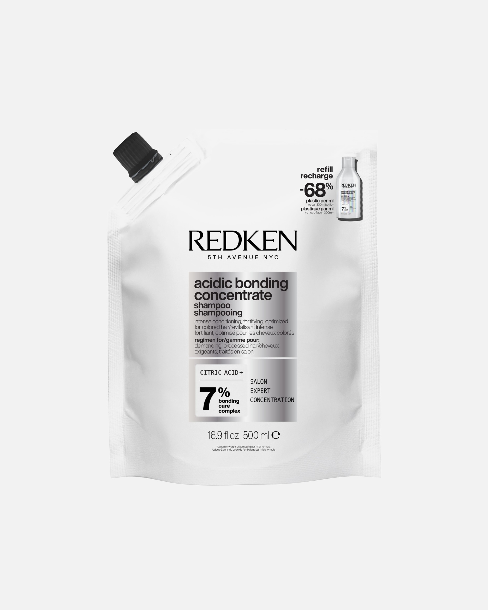 Shampooing pour Unisexe Redken Acidic Bonding Concentrate 500 ml - Recharge