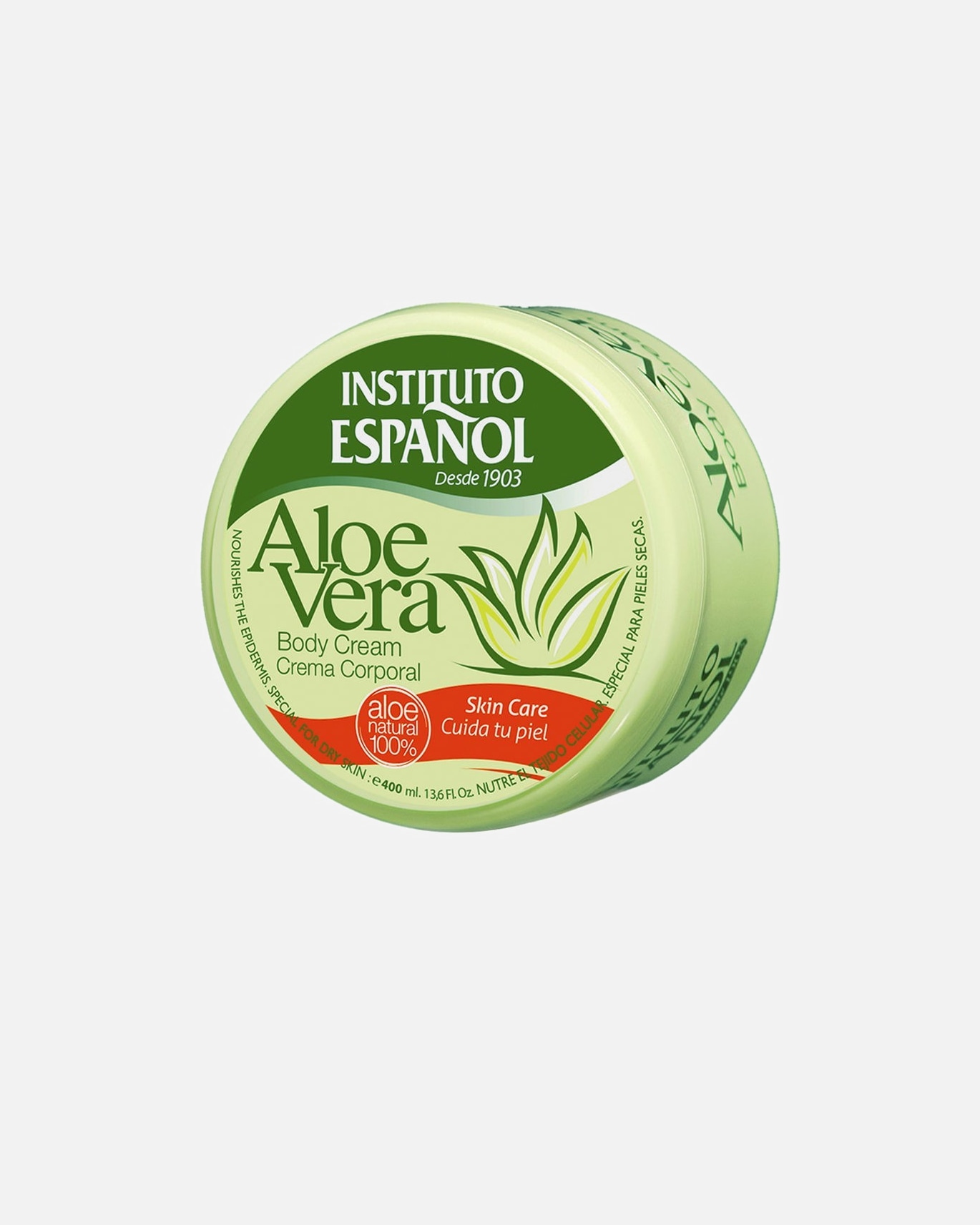 Crème pour le corps pour Unisexe Instituto Español Aloe Vera 400 ml