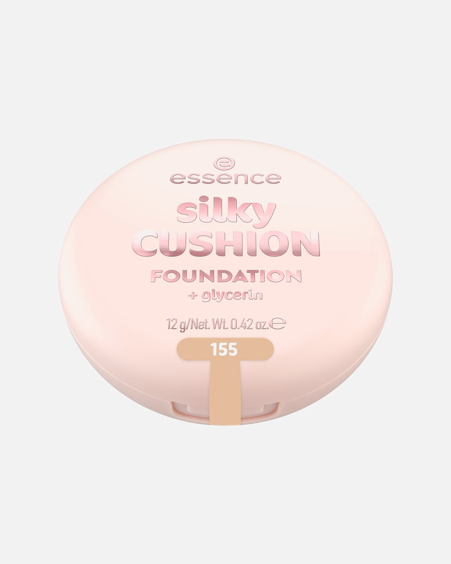 Fond de teint pour Unisexe Essence silky CUSHION FOUNDATION 155 Beige