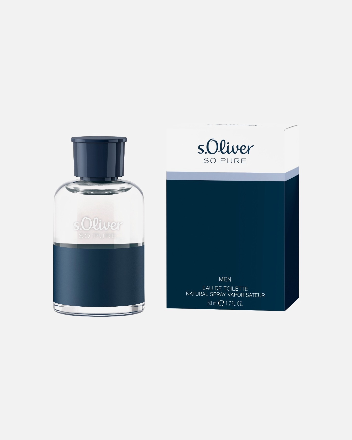 Eau de toilette pour Homme s.Oliver So Pure Men 50 ml