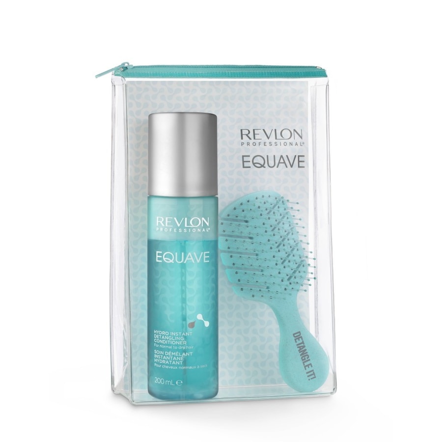 Revlon Professional - Duo pack Equave soin bi-phase démêlant e t brosse en fibres naturelles Coffrets soin cheveux 1 pieces female