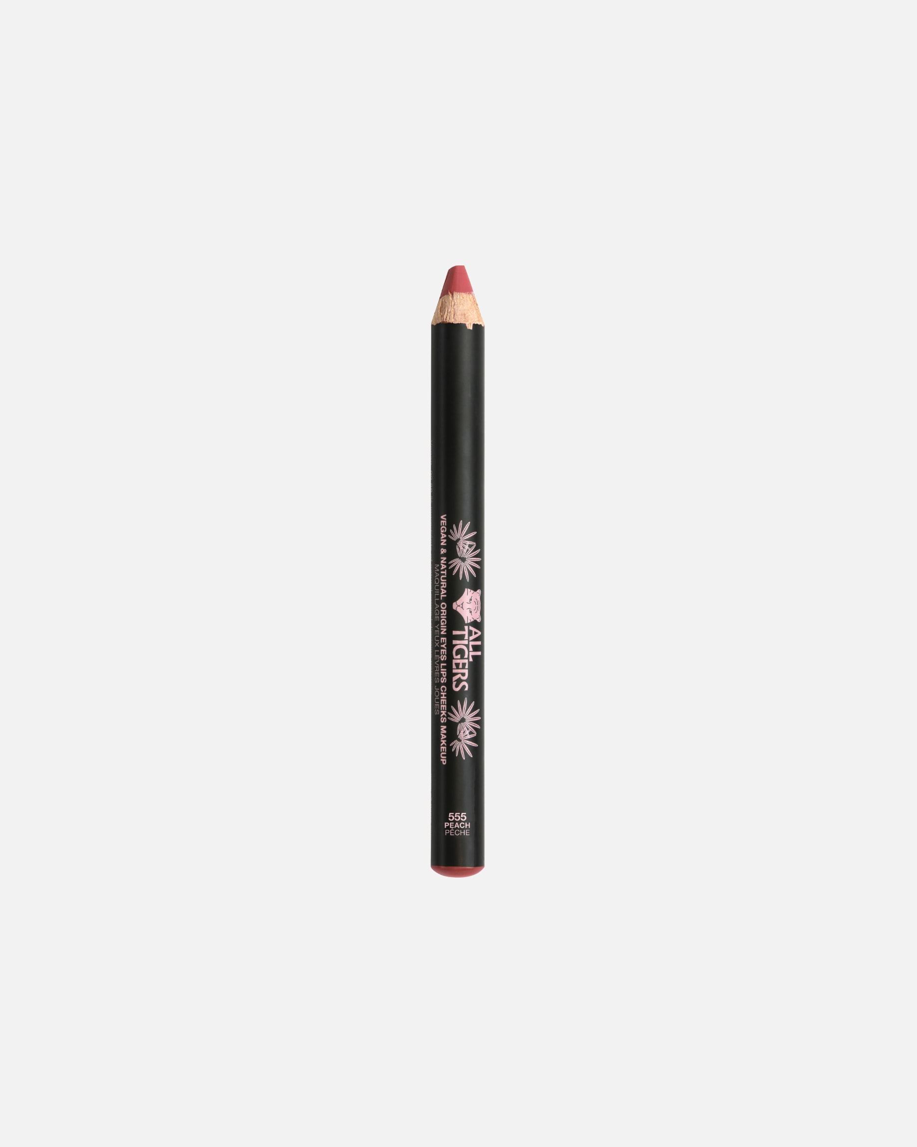 Rouge à lèvres pour Unisexe All Tigers Le MULTI Yeux, Joues, Lèvres Naturel 555 PÊCHE "FIND YOUR WAY"
