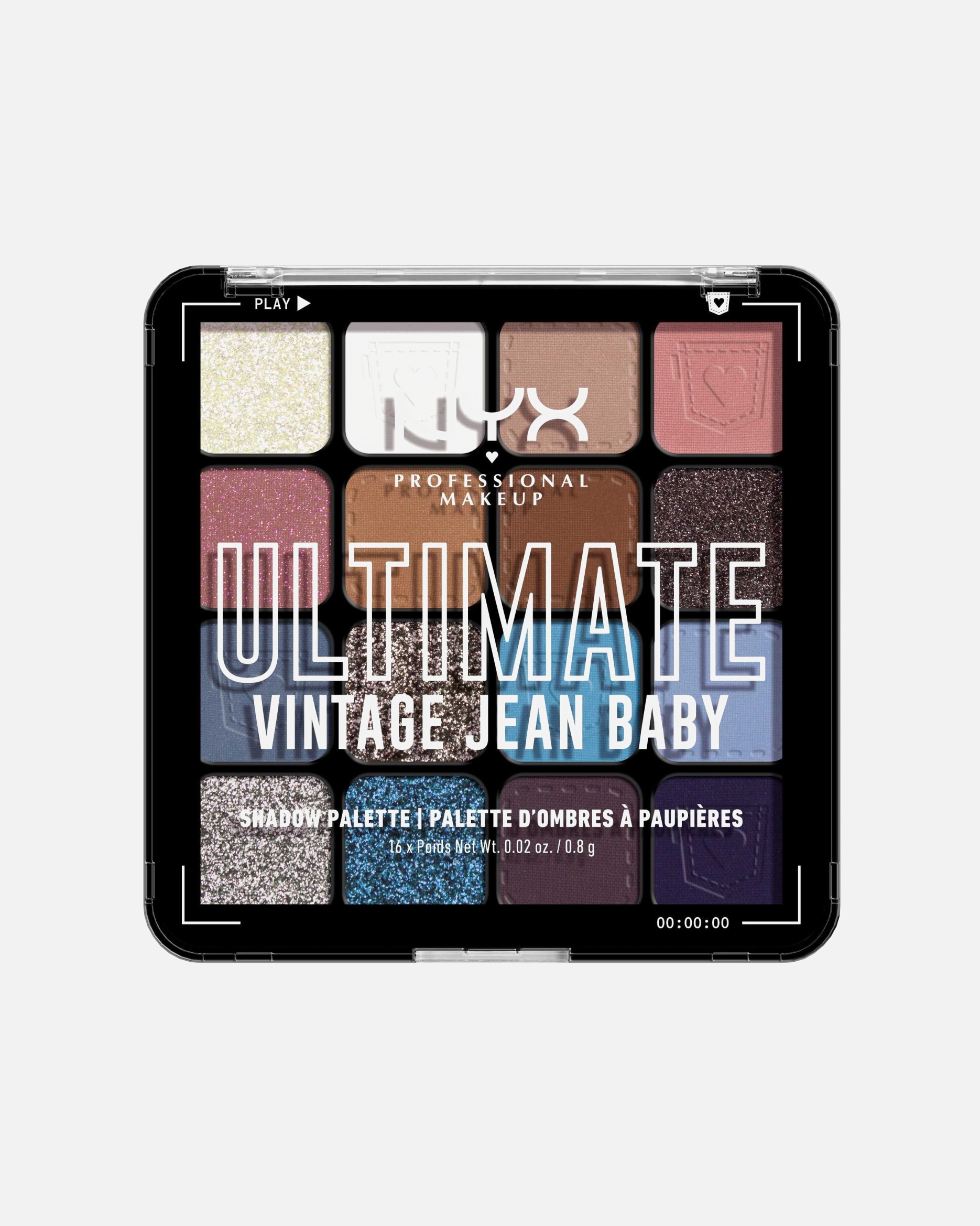 Ombre à paupières pour Unisexe NYX Professional Makeup Ultimate Vintage Jean Baby