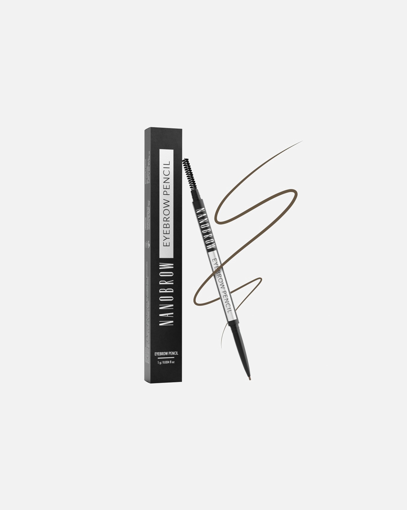 Crayon à sourcils pour Unisexe NANOBROW Crayon à sourcils Nanobrow brun foncé LIGHT BROWN