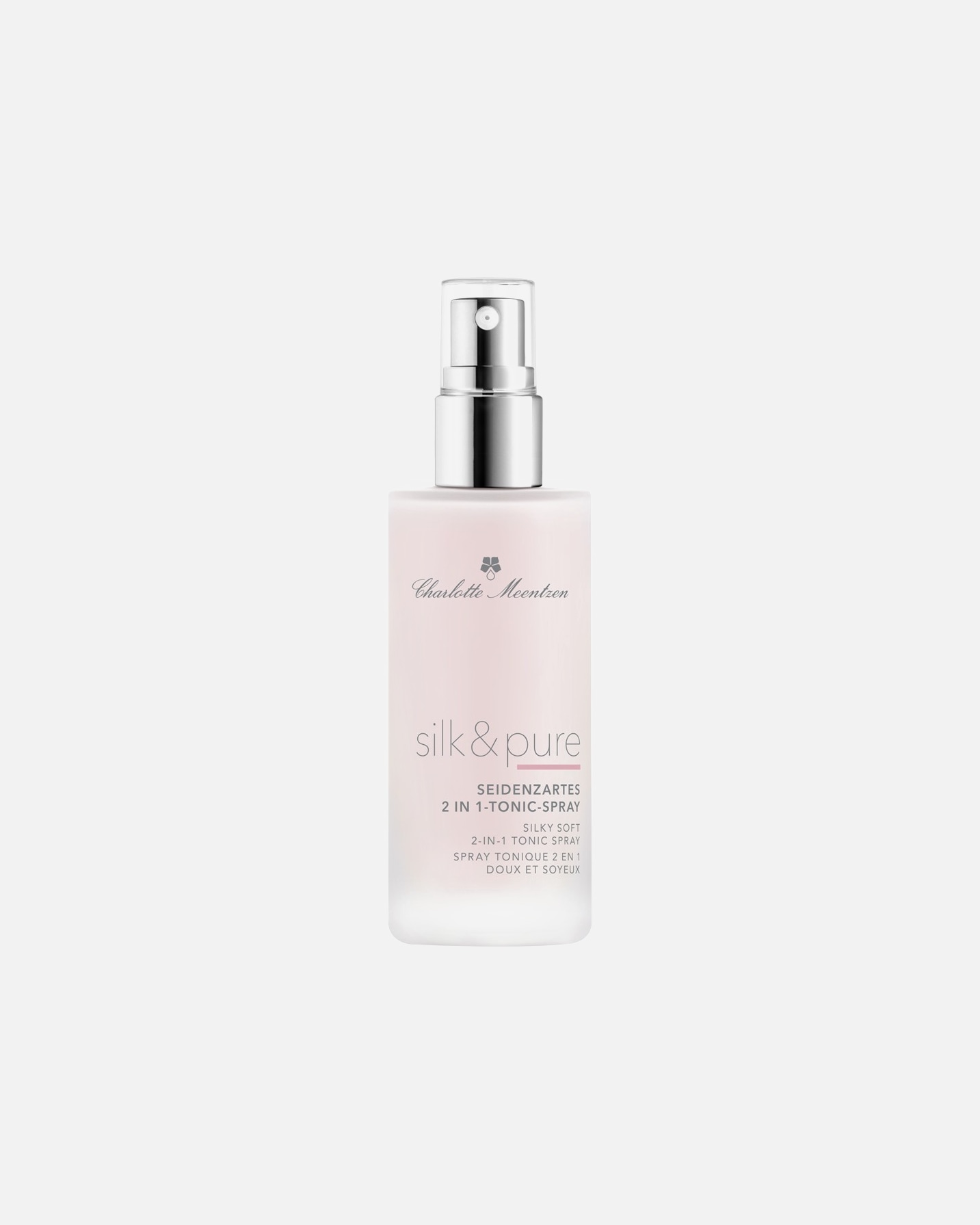 Tonique pour le visage pour Femme Charlotte Meentzen Silk & Pure SEIDENZARTES 2 IN 1 TONICSPRAY 95 ml