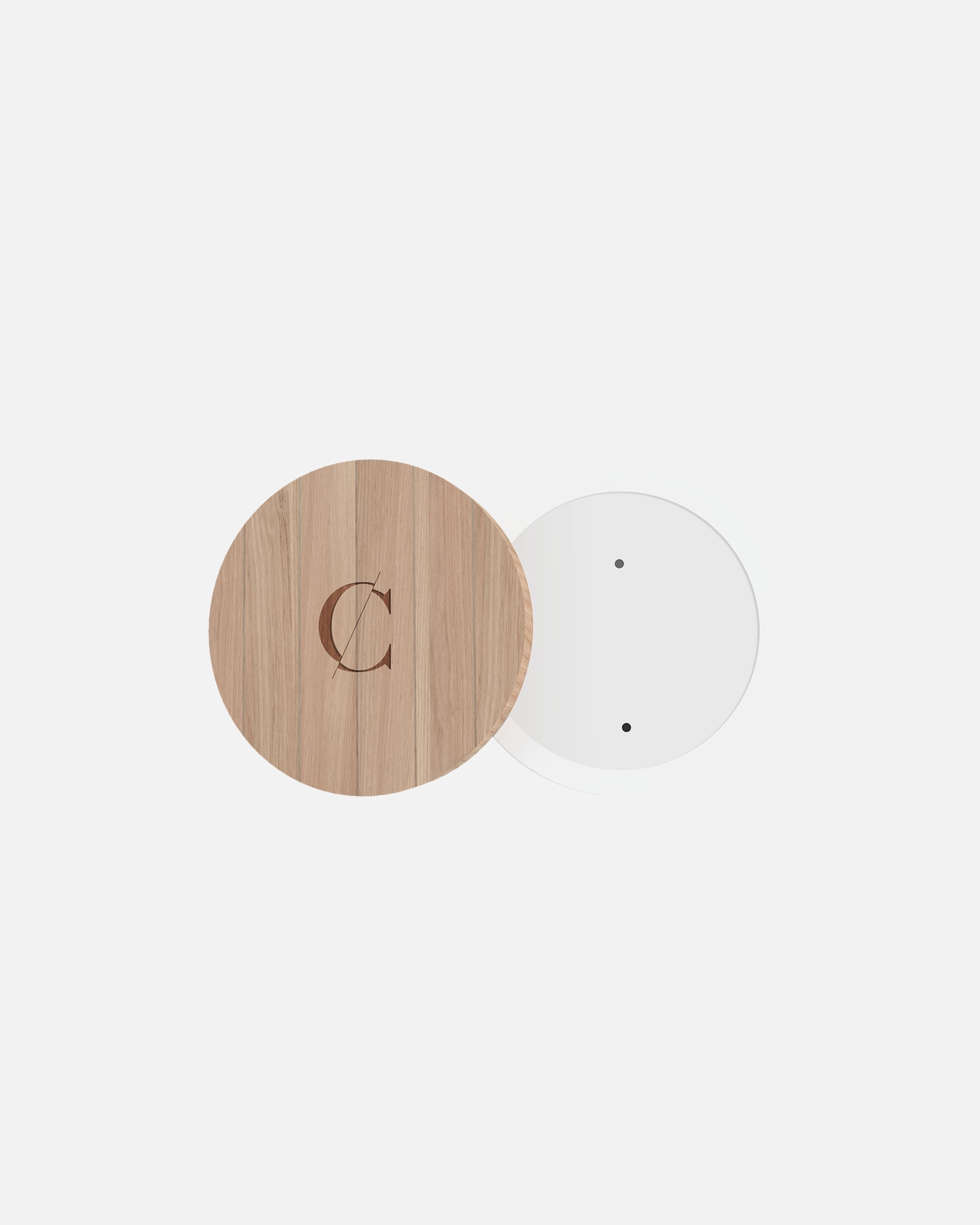 Accessoires de maquillage pour Unisexe COULEUR CARAMEL Boîtier vide Poudre Minérale Haute Définition 1 unité