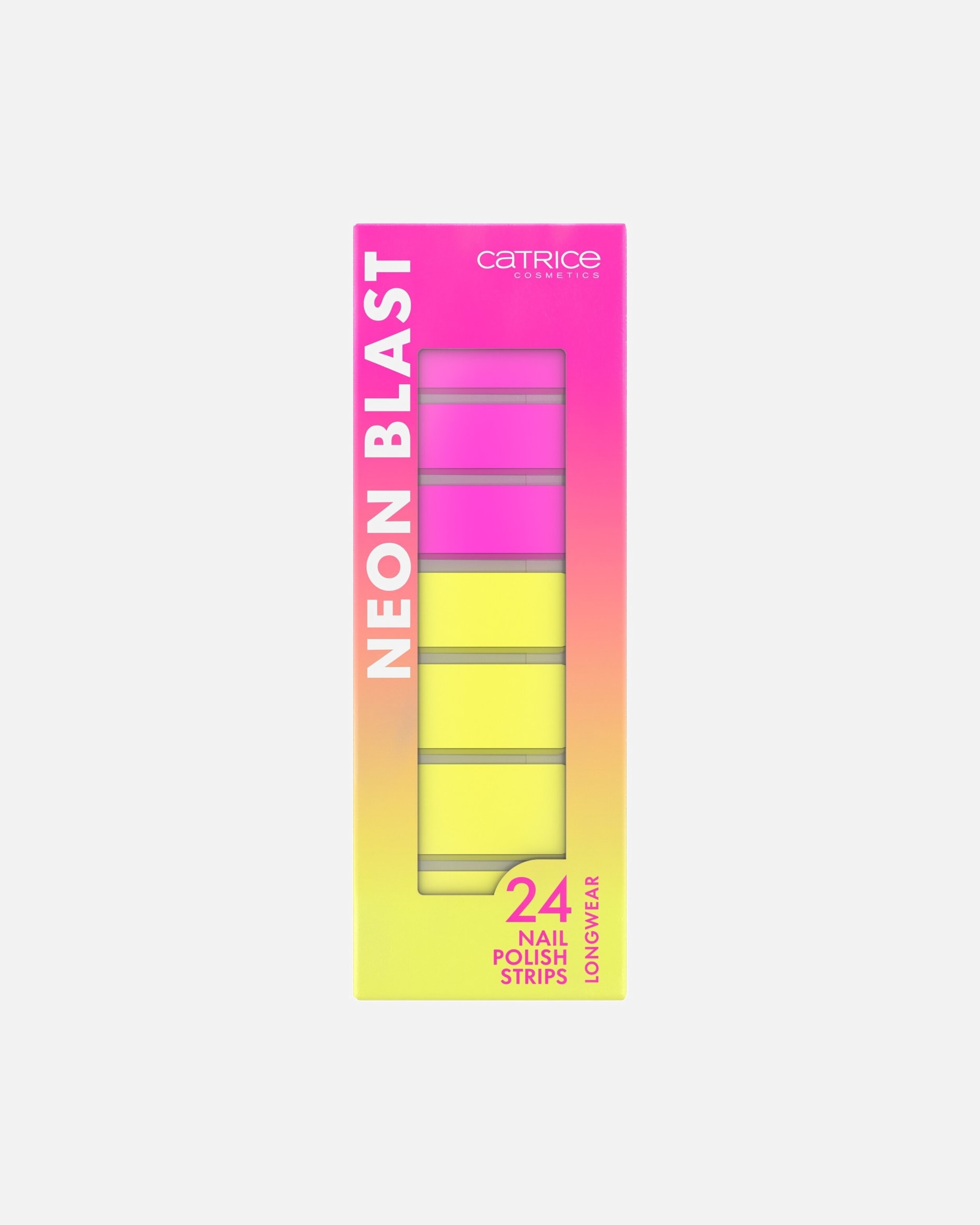 Manucure pour Unisexe Catrice Neon Blast Nail Polish Strips 10 - NEON EXPLOSION