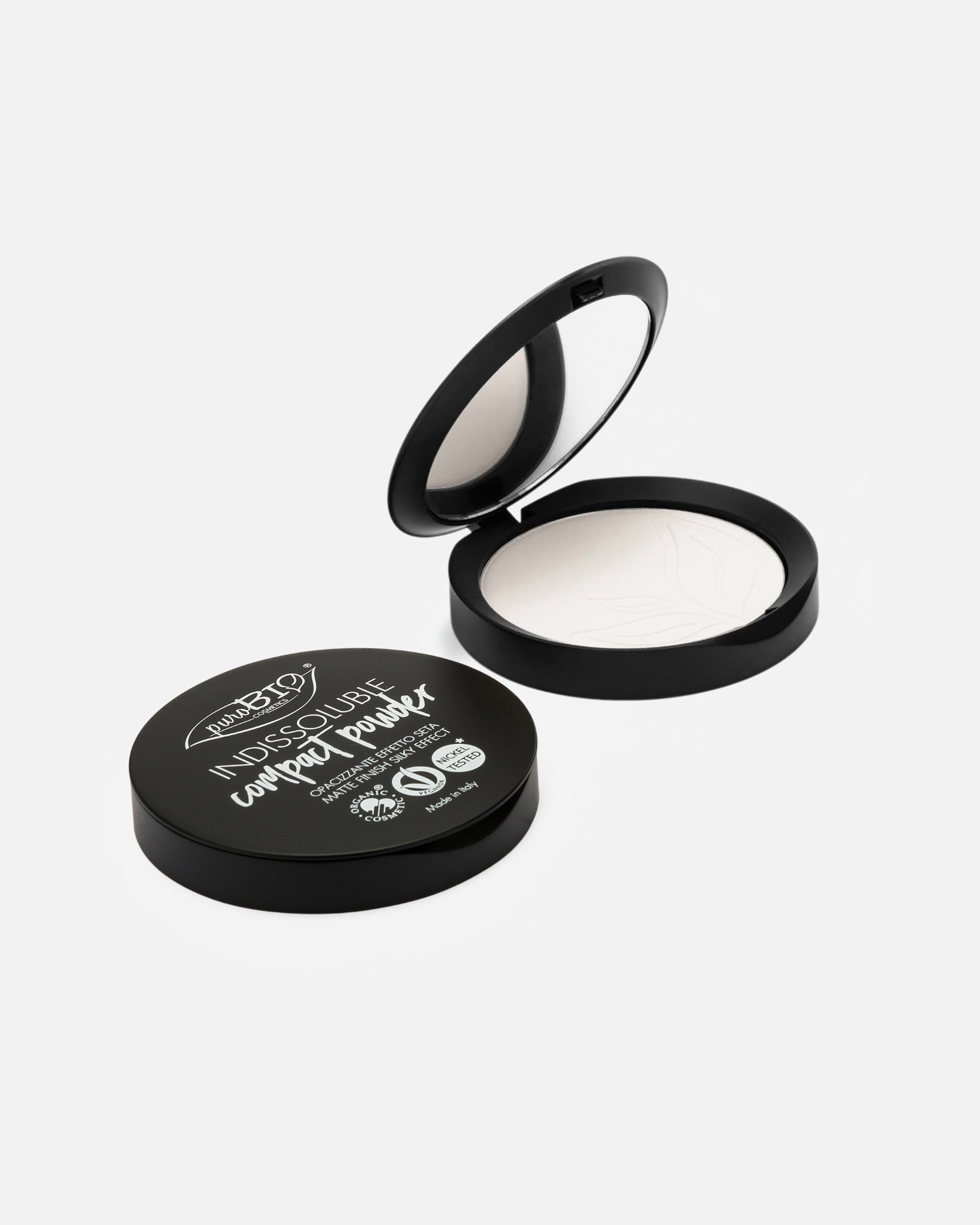 Poudre pour Unisexe Purobio Compact Powder Indissoluble Teinte 00 - Transparente