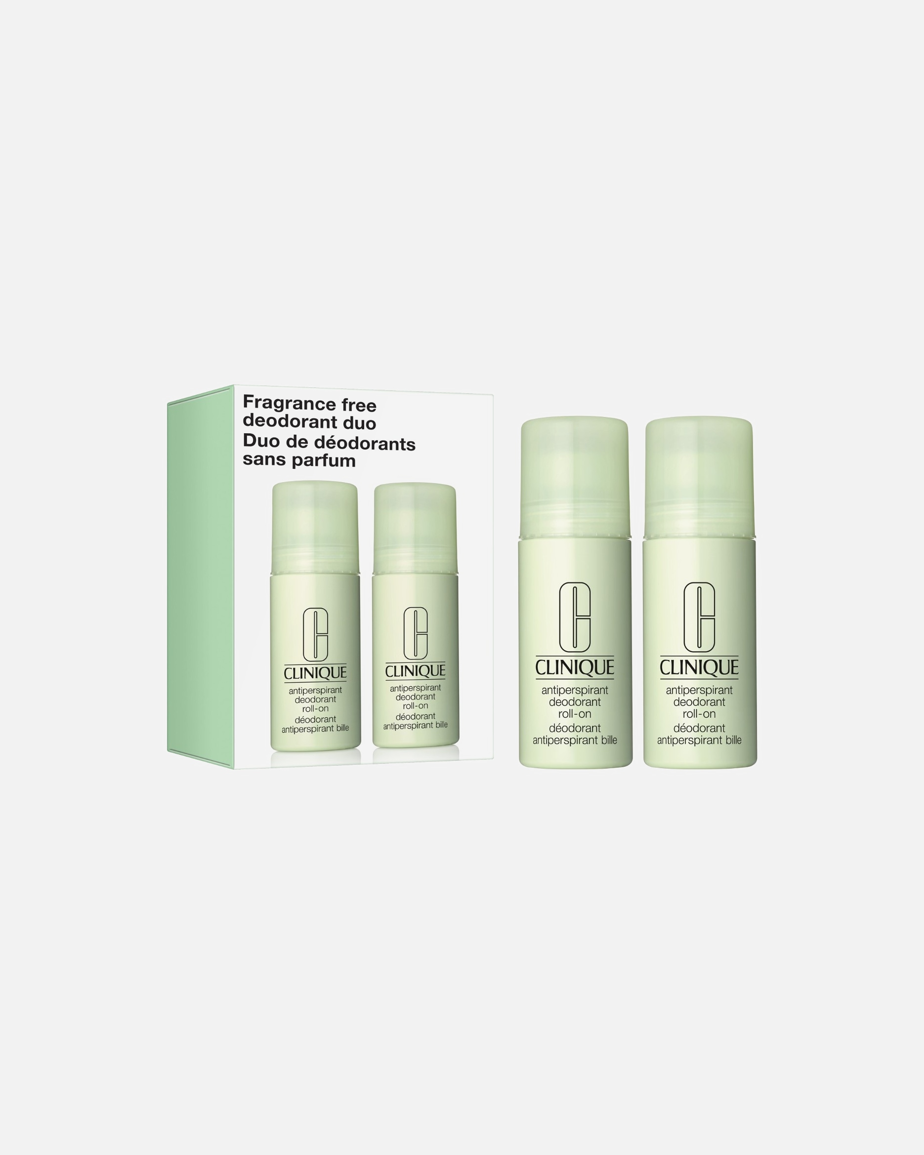 Coffret soin corps pour Unisexe Clinique Duo Déodorant Antiperspirant Roll-On 1 unité