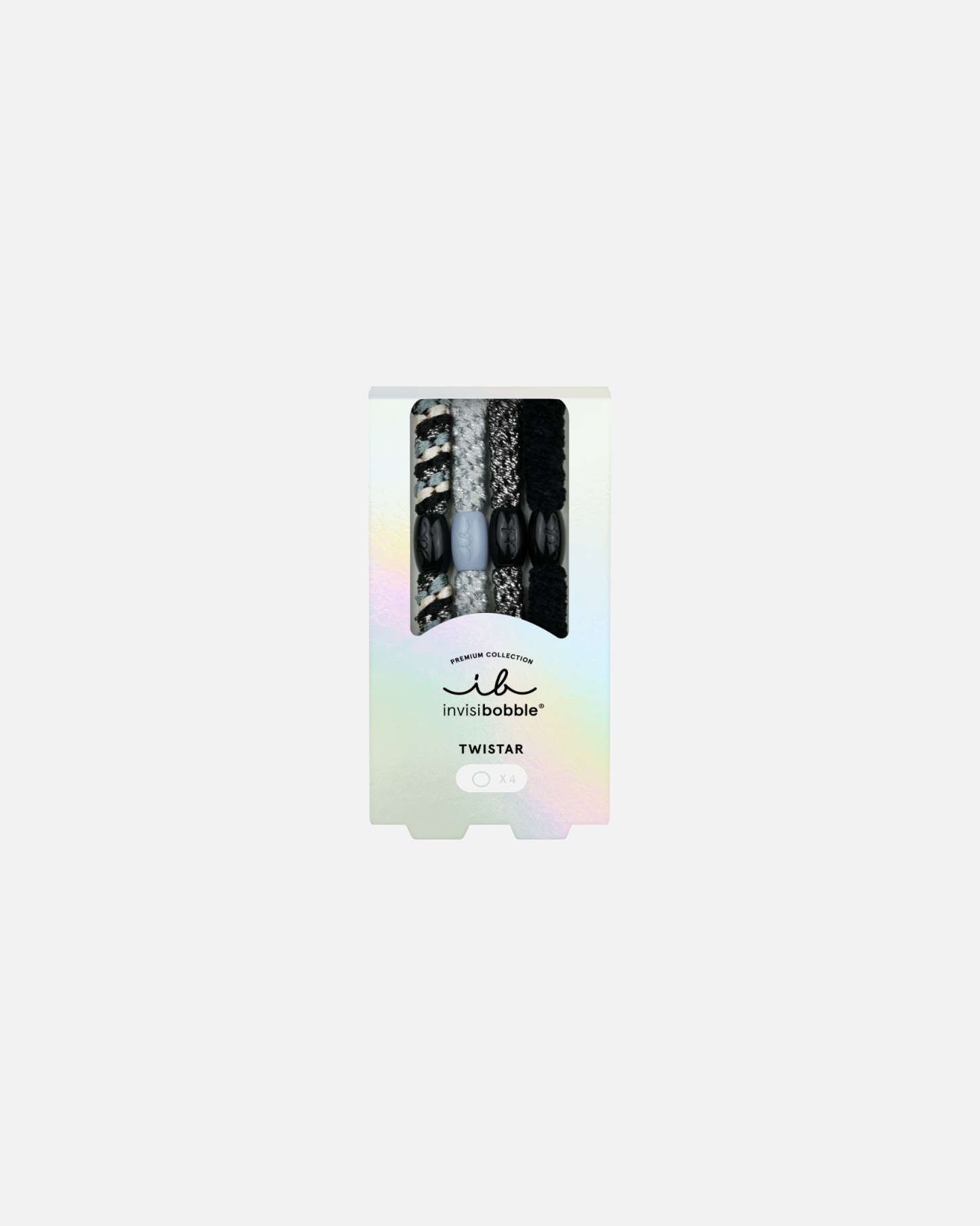 Élastique pour Unisexe Invisibobble TWISTAR PREMIUM Silver Snatch 1 unité