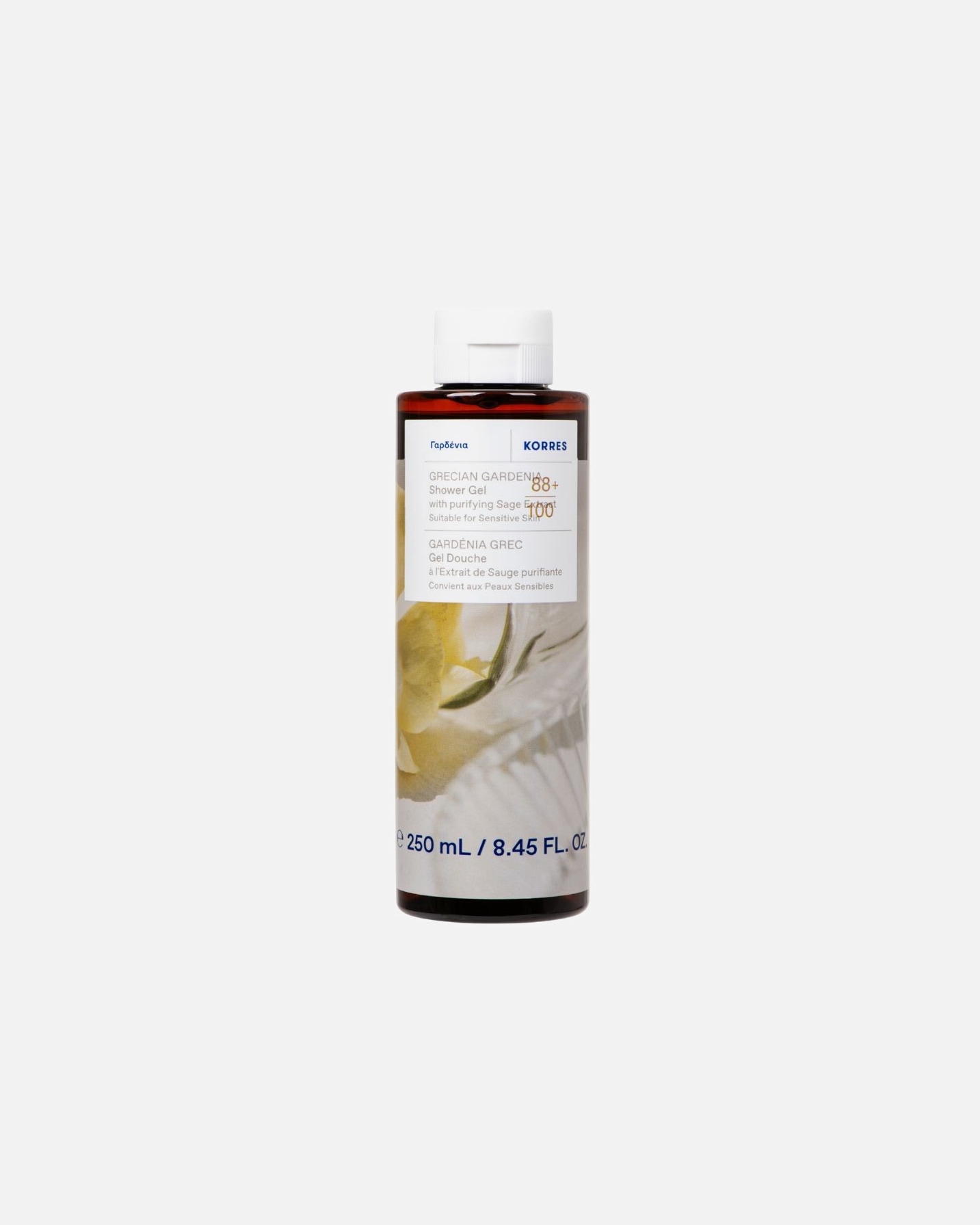 Gel douche pour Unisexe KORRES Grecian Gardenia 250 ml