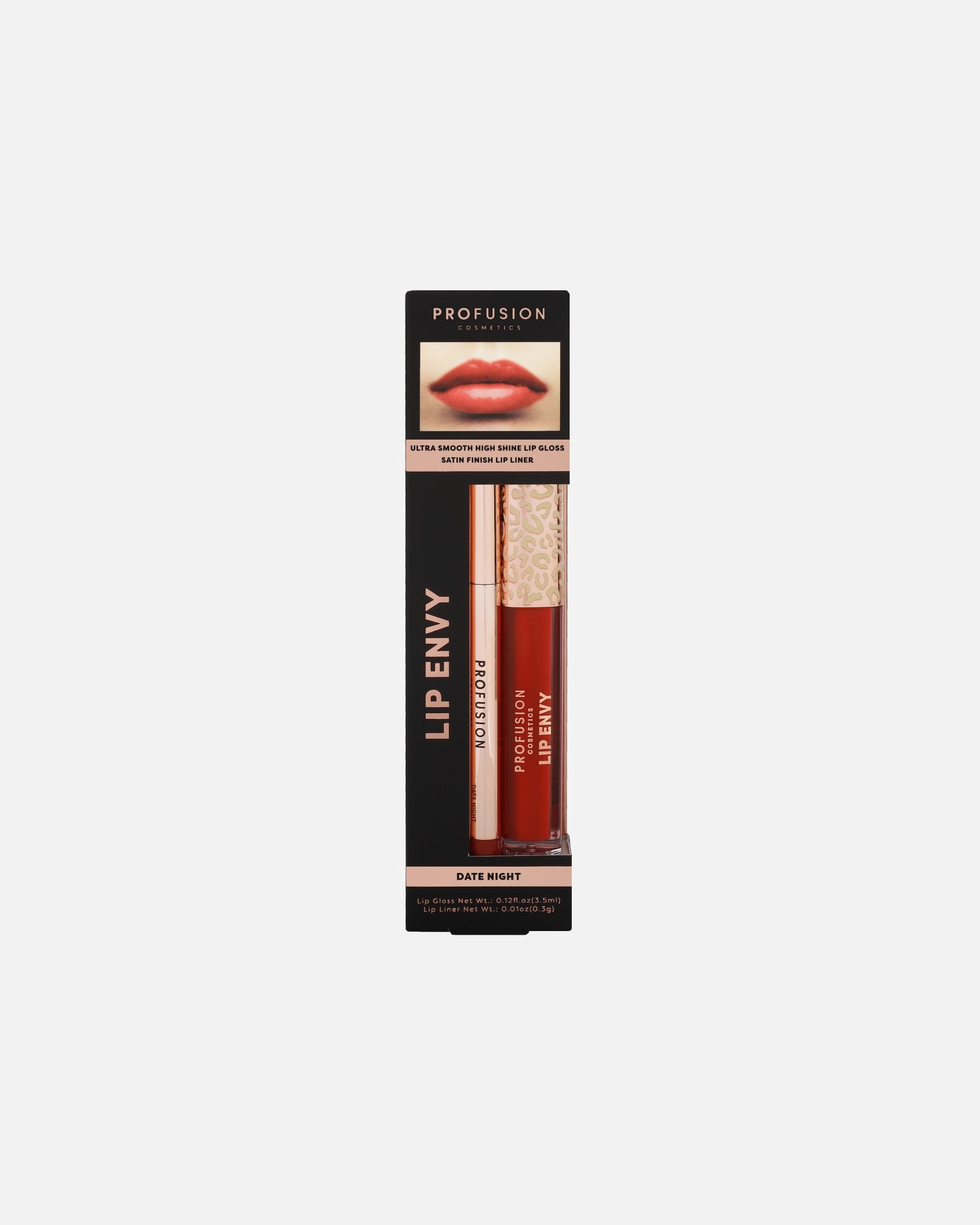 Coffret de maquillage pour les lèvres pour Unisexe Profusion Lip Envy Gloss and Lip Liner Duo Date Night