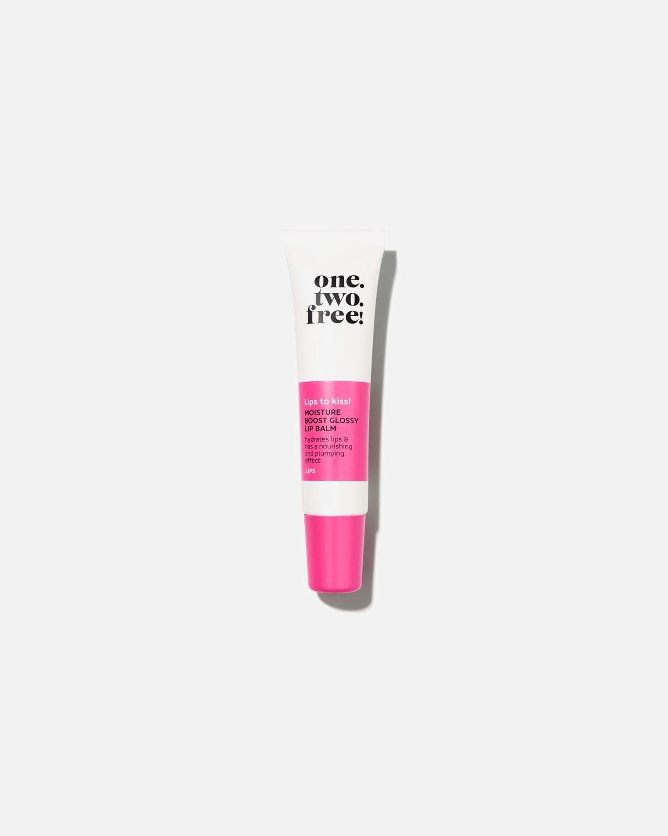 Baume à lèvres pour Unisexe one.two.free! Moisture Boost Glossy Lip Balm 04 - RISING RED