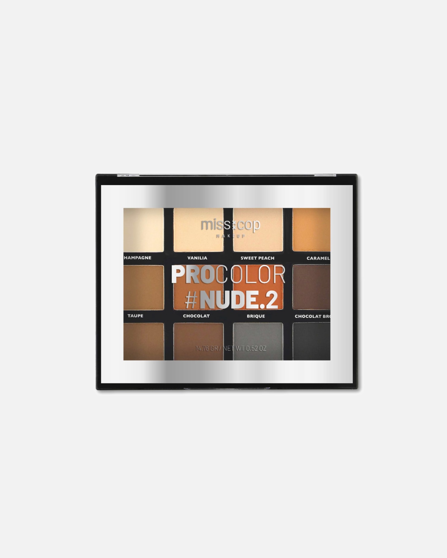 Ombre à paupières pour Unisexe Miss Cop Palette Procolor Nude 2 1 unité