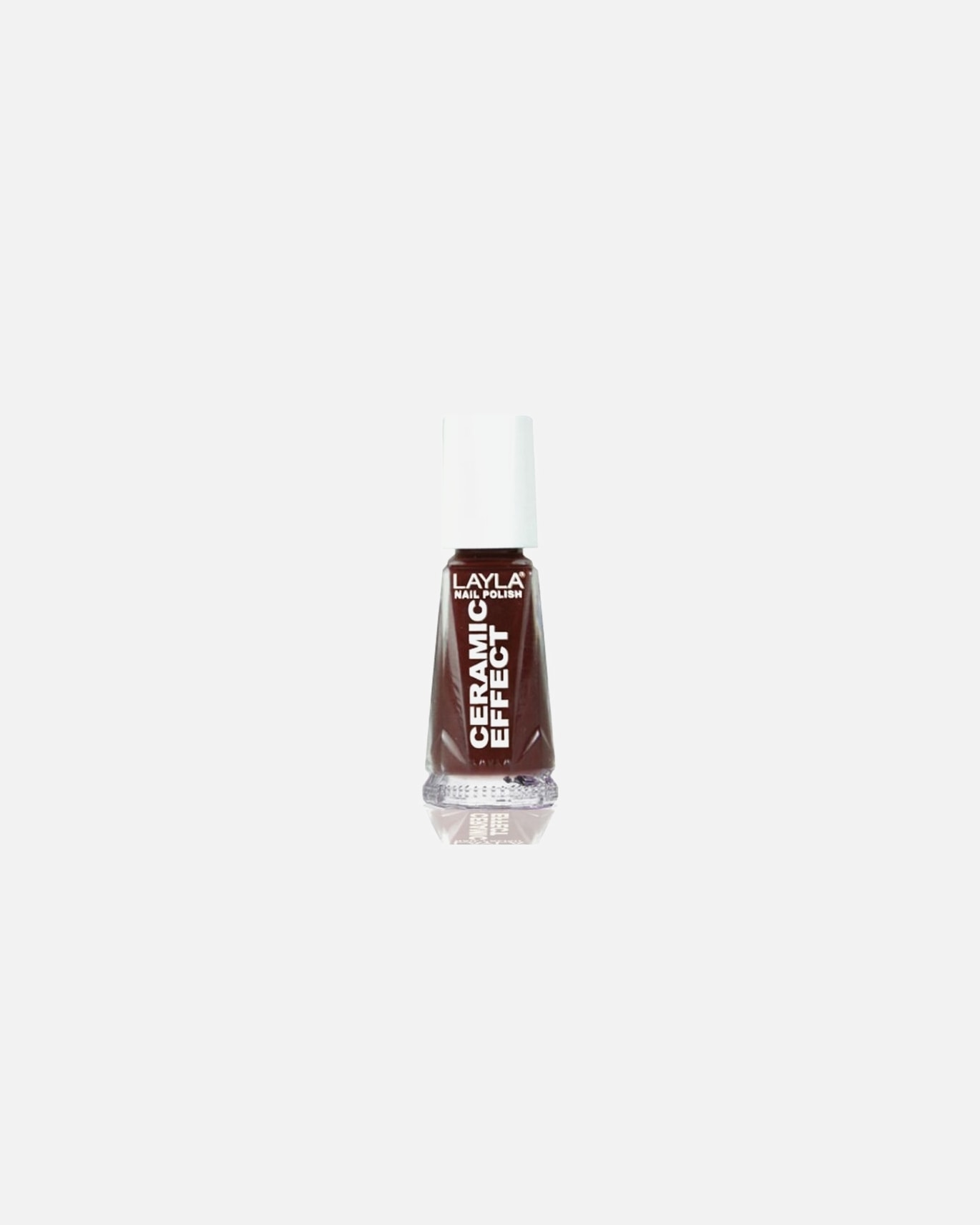 Vernis pour Unisexe Layla Cosmetics Ceramic Effect TORRID RED
