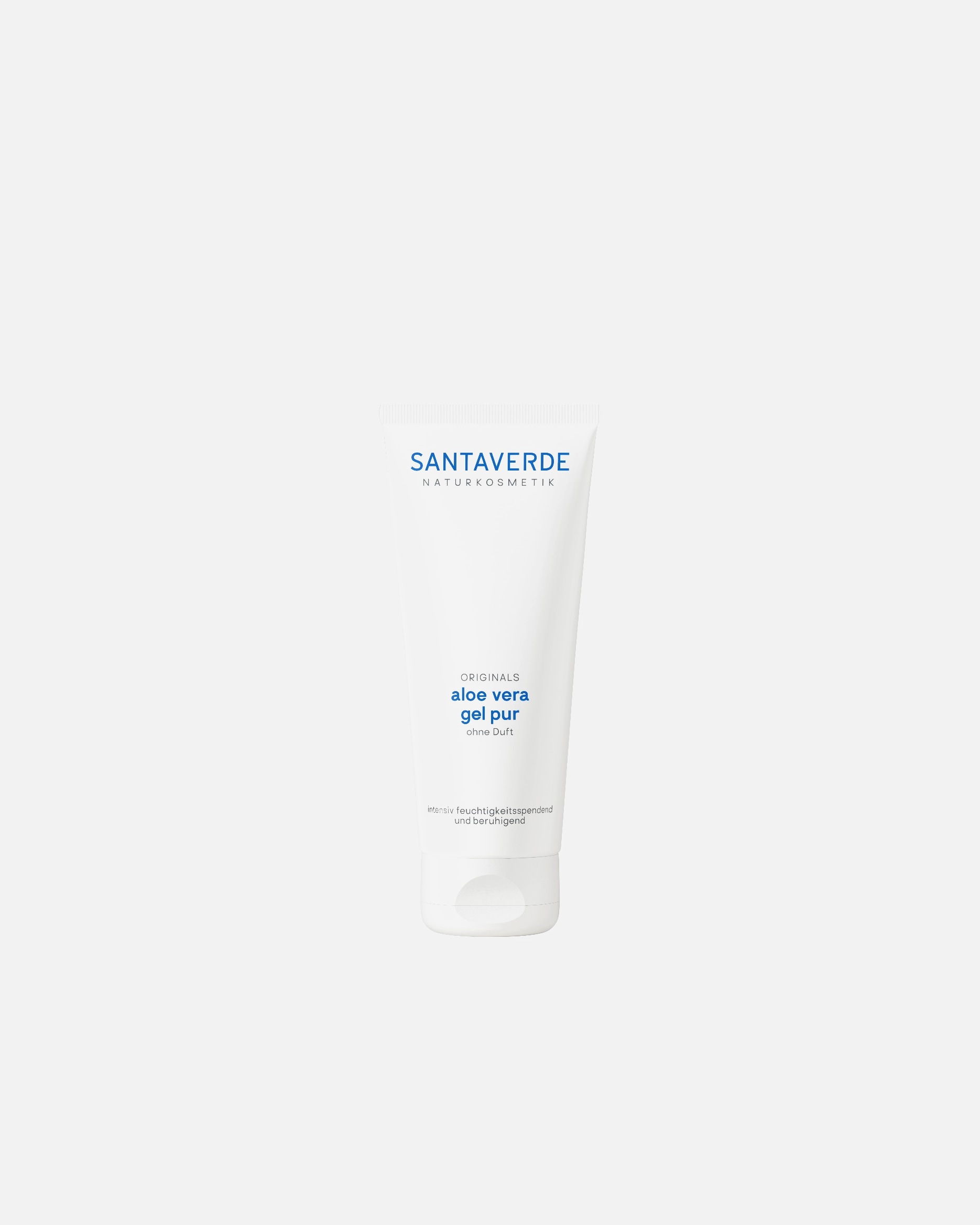 Crème visage pour Unisexe Santaverde Gel d'Aloe Vera Pur Sans Parfum 100 ml