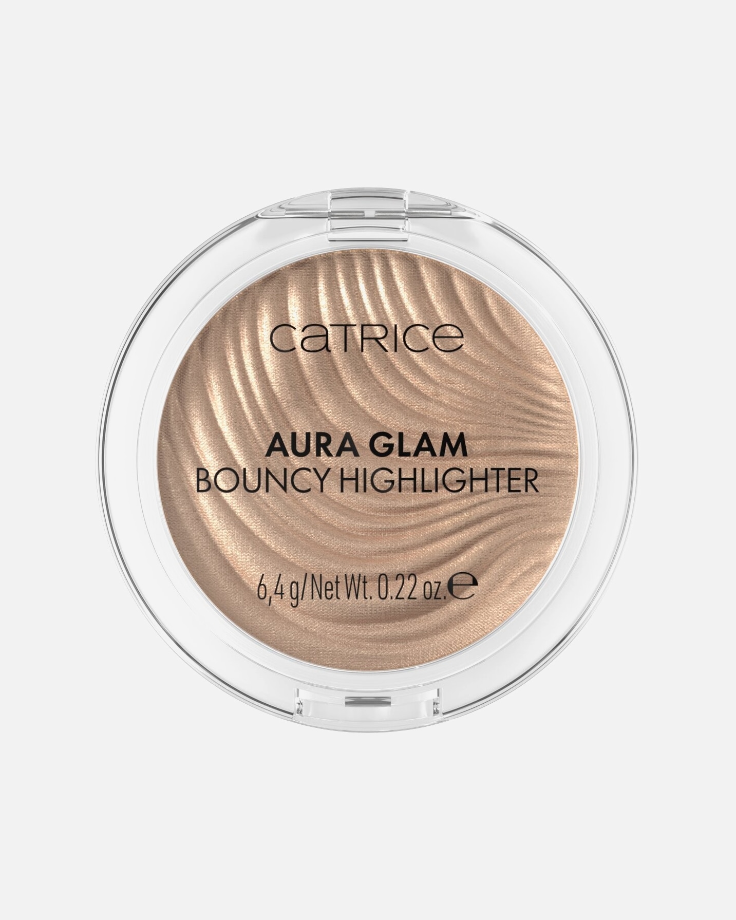 Illuminateur de teint pour Unisexe Catrice Aura Glam Bouncy Highlighter illuminateur 010 Moonlit Sand