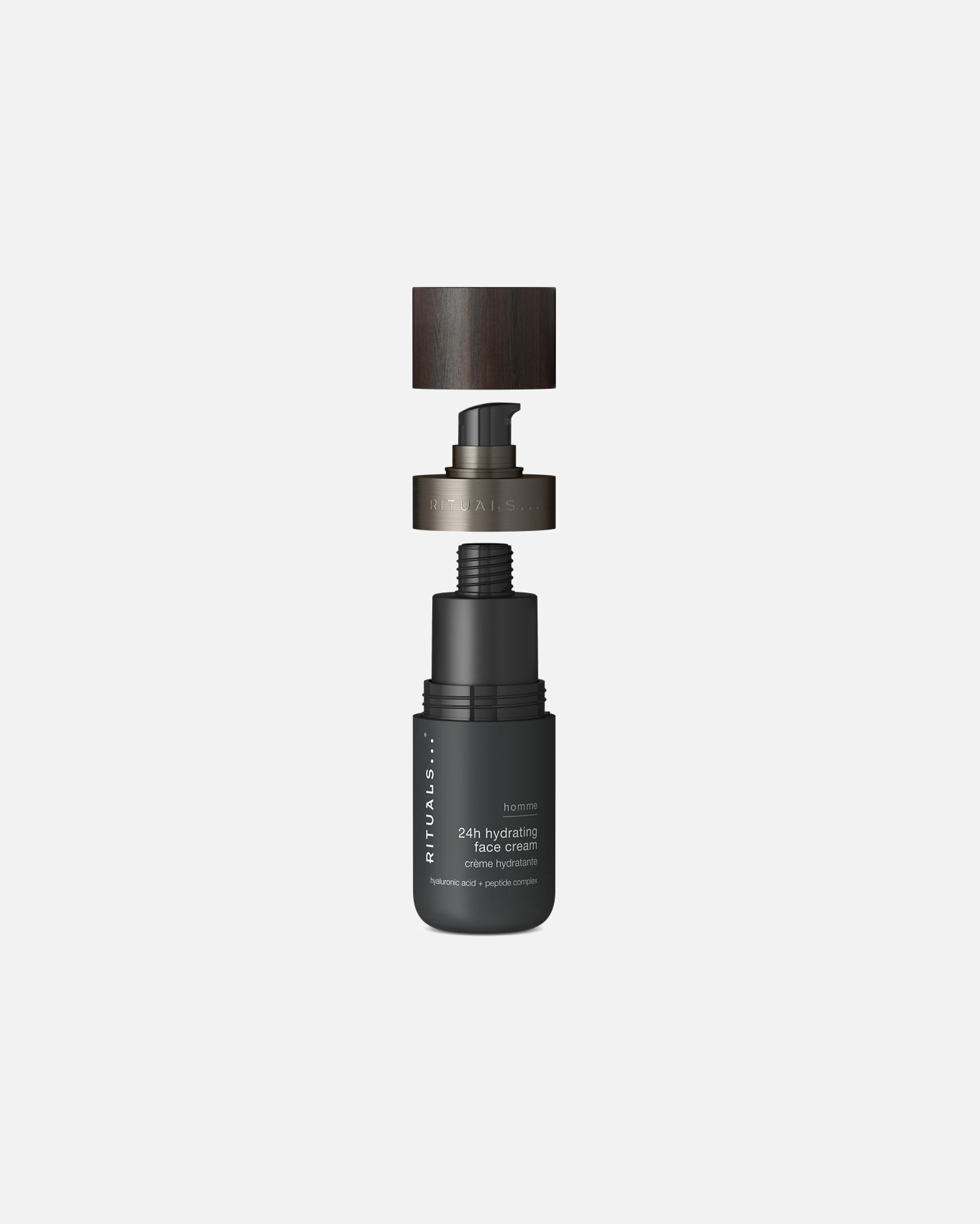 Crème visage pour Homme Rituals Homme Collection Hydratation 24h 50 ml - Recharge