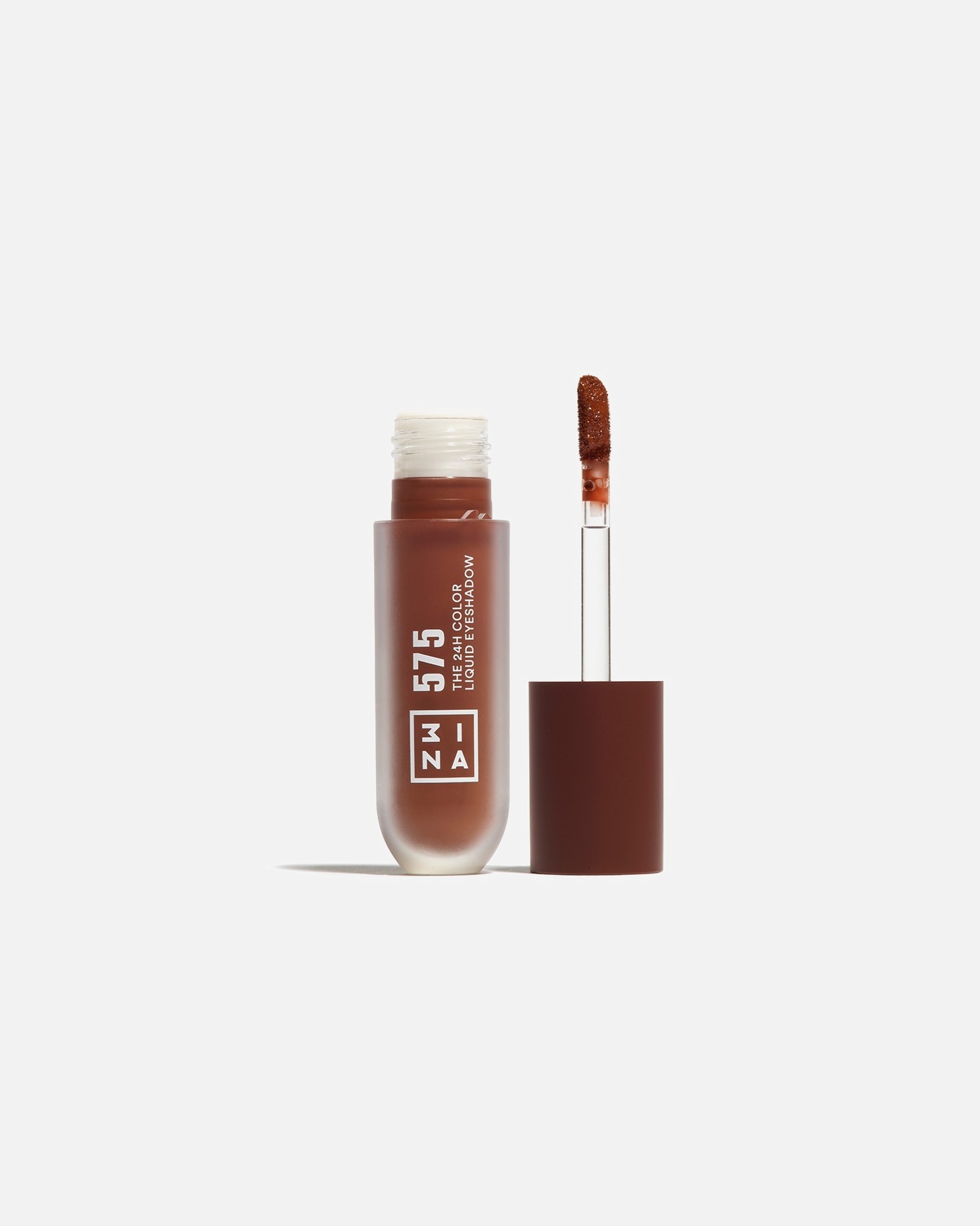 Ombre à paupières pour Unisexe 3INA The 24H Color Liquid Matt Eyeshadow 575 - Classic brown