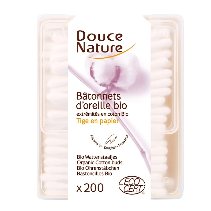 Douce Nature - Bâtonnets d'oreille bio Démaquillant yeux 1 pieces unisex