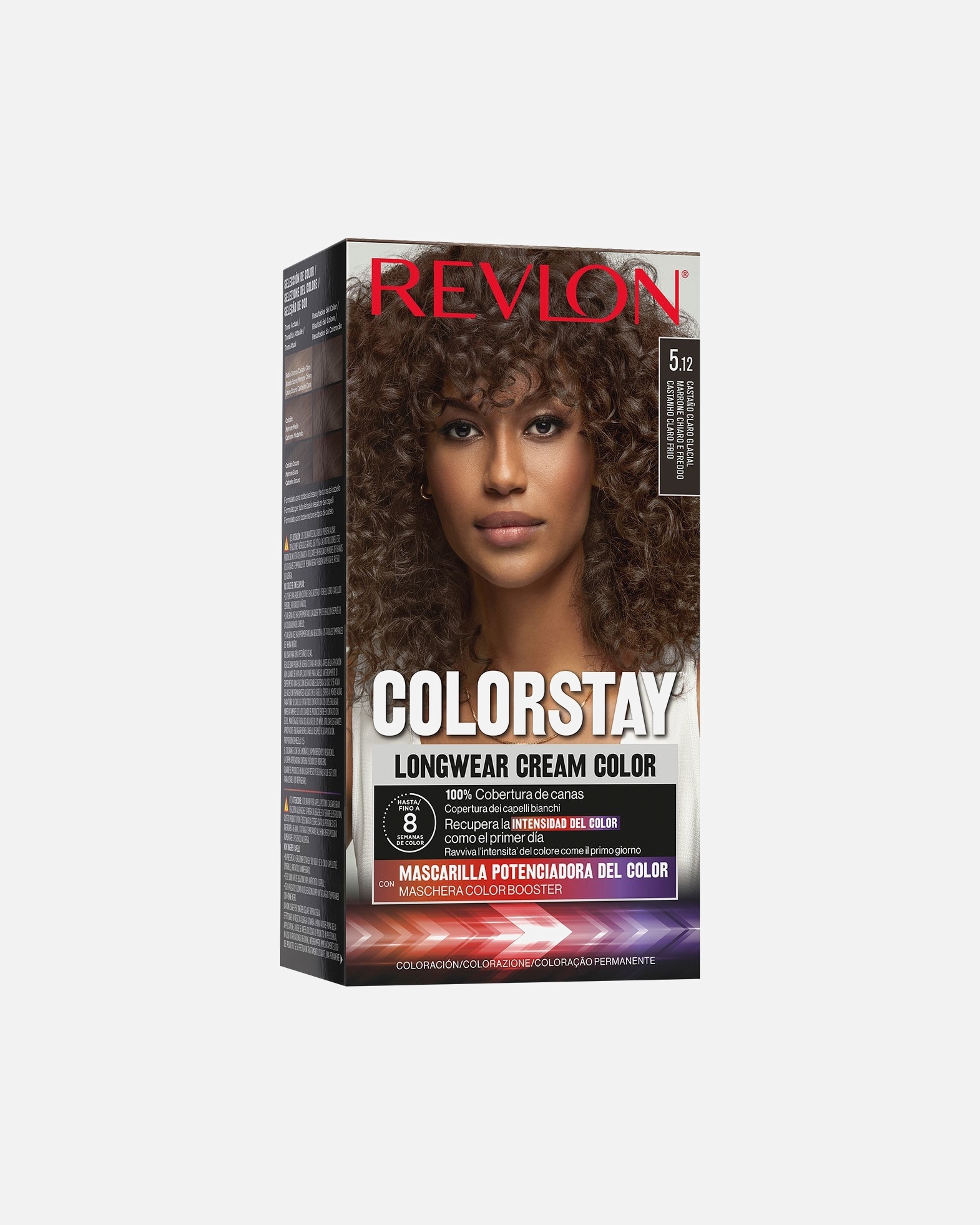 Coloration cheveux pour Unisexe Revlon ColorStay™ N°5.12 Châtain Glacé