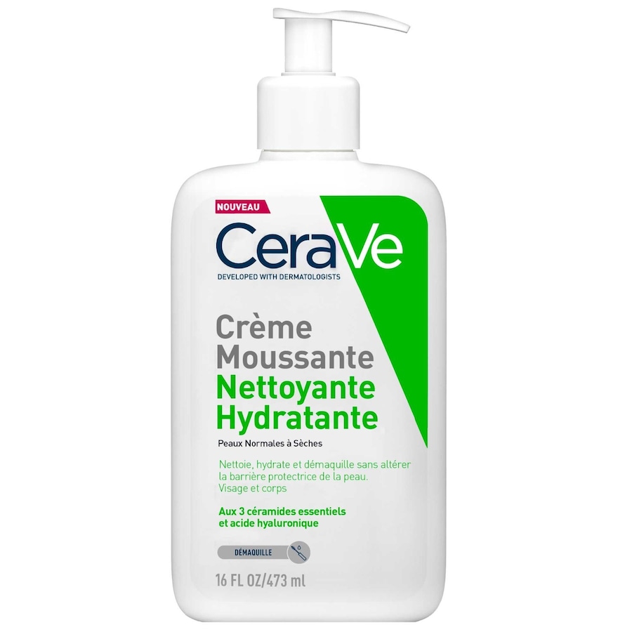 CeraVe - Crème Moussante Nettoyante Hydratante Démaquillant yeux 473 ml unisex