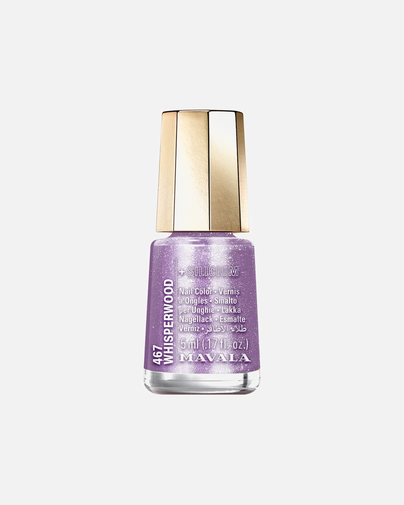 Vernis pour Unisexe Mavala Mini Color + Silicium WHISPERWOOD