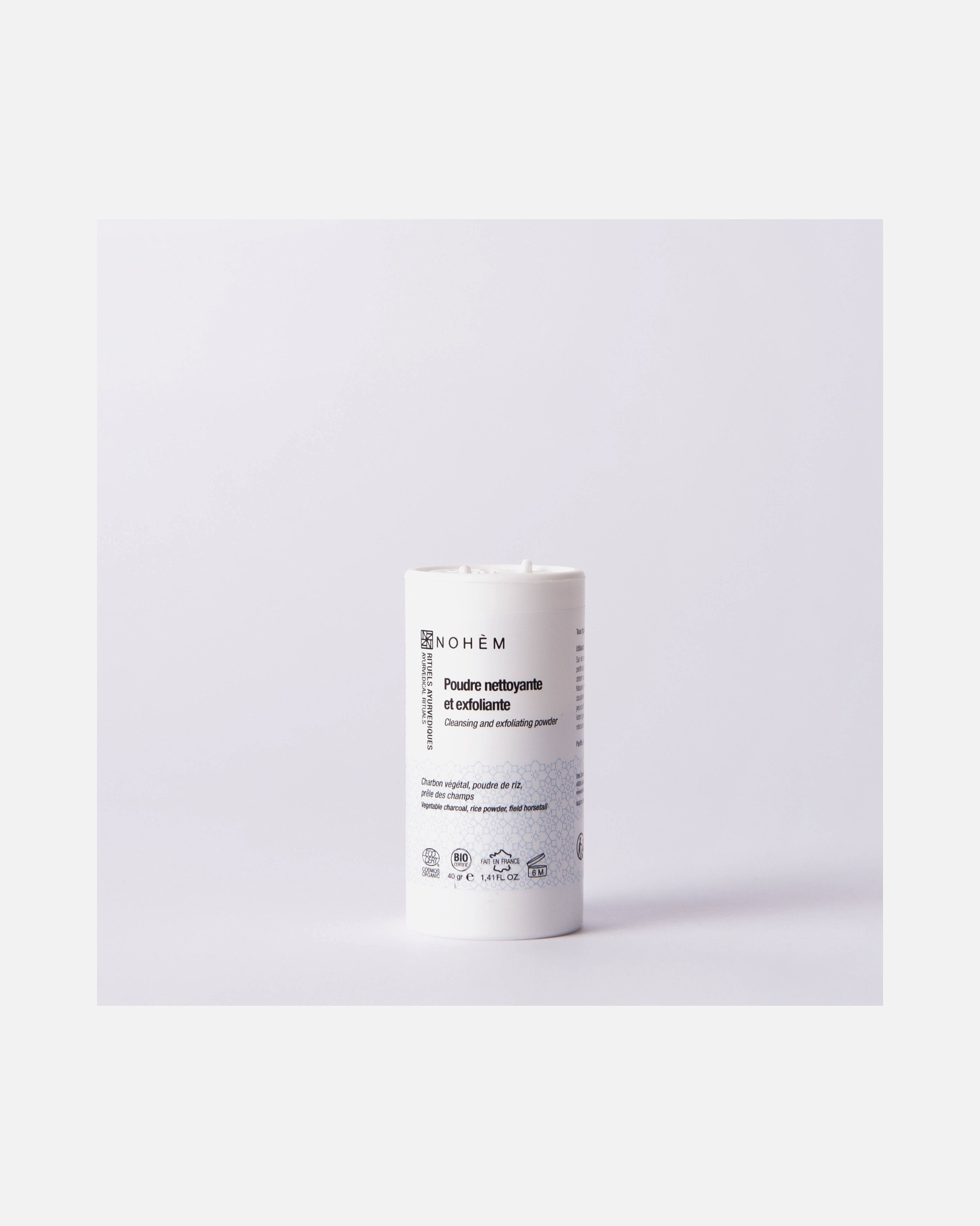 Poudre nettoyante pour Unisexe Nohèm Poudre exfoliante visage 40 g