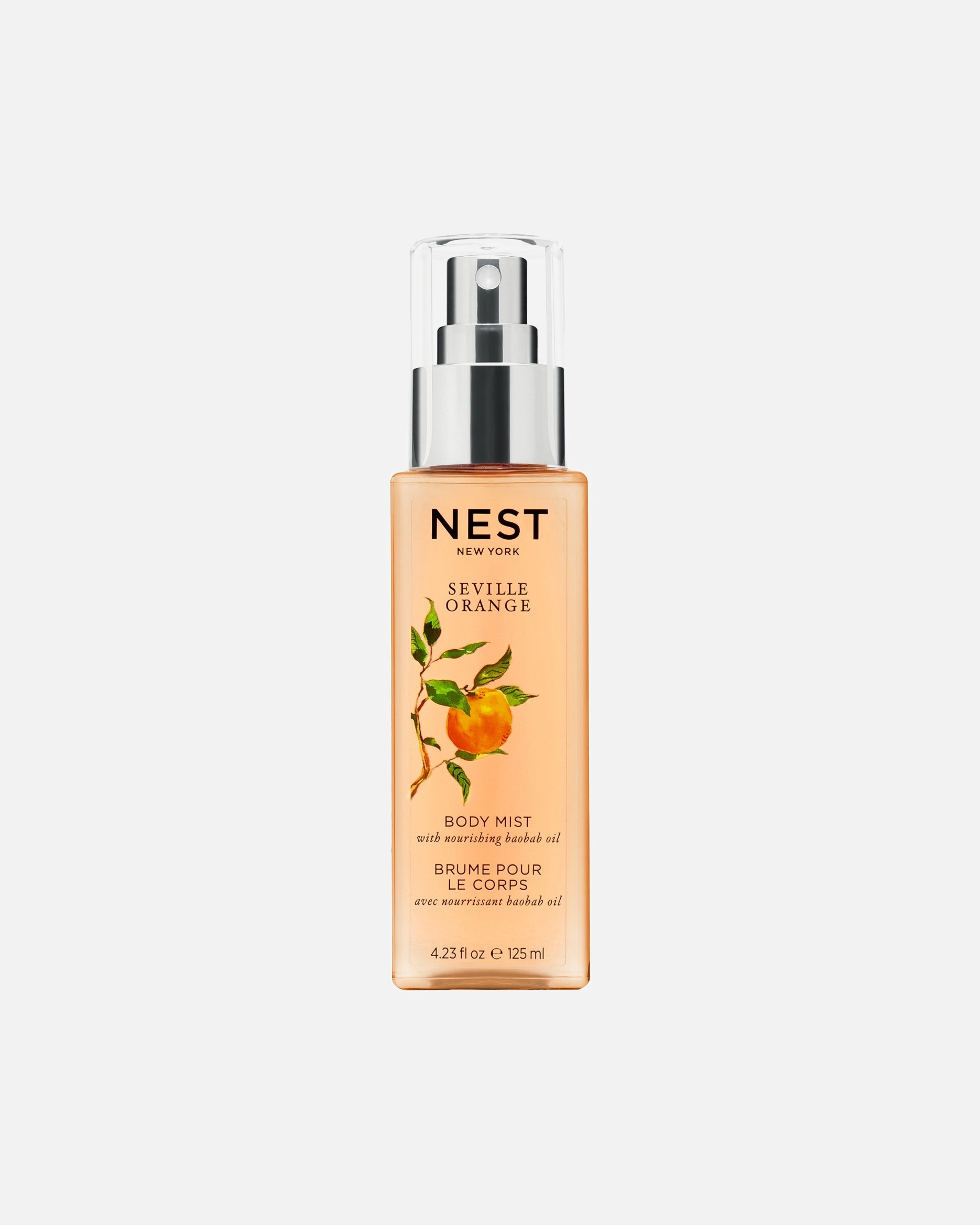 Spray pour le corps pour Femme NEST NEW YORK Seville Orange Orange de Séville 125 ml