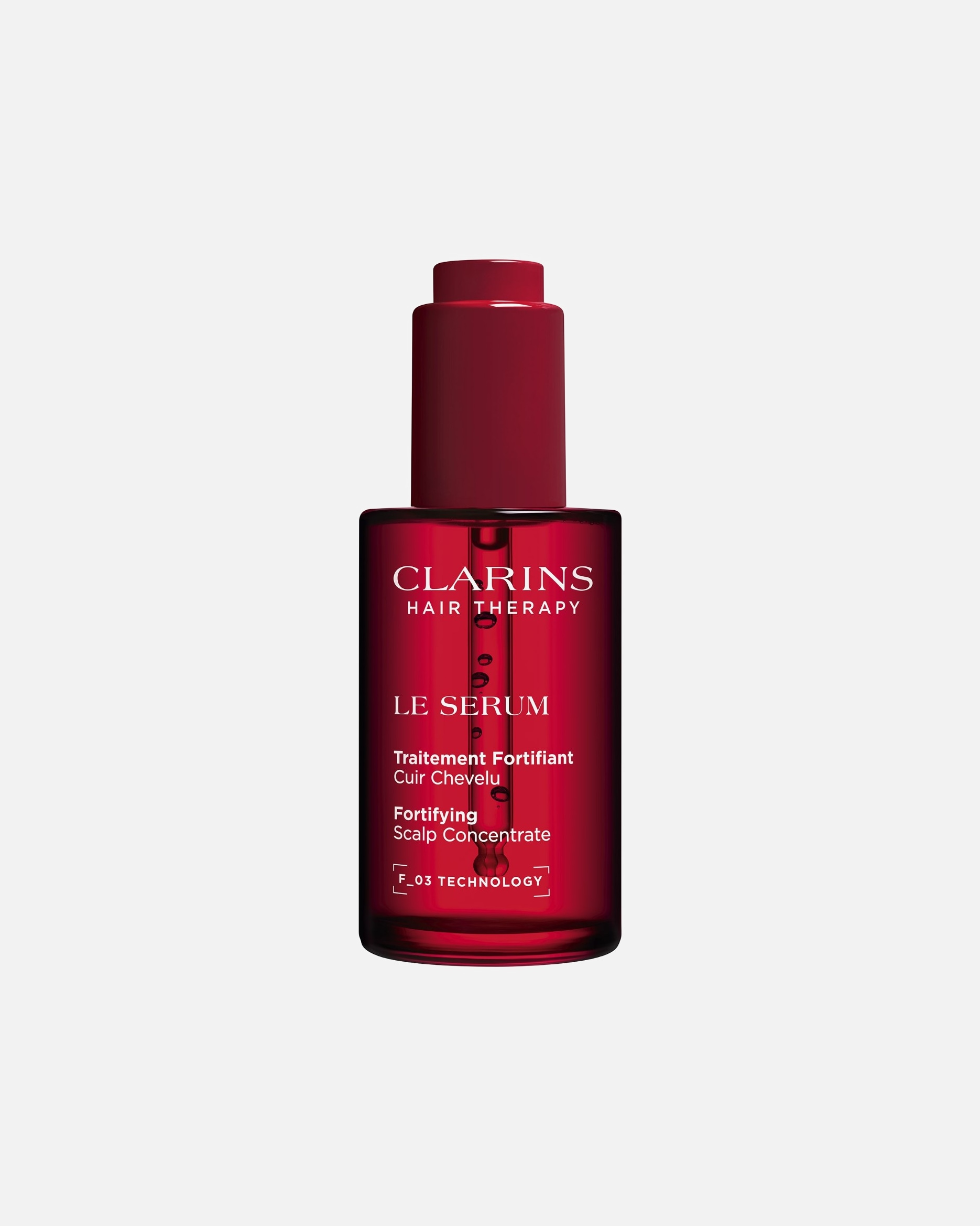 Sérum cheveux pour Femme Clarins Hair Therapy LE SERUM Traitement Fortifiant Cuir Chevelu 50 ml