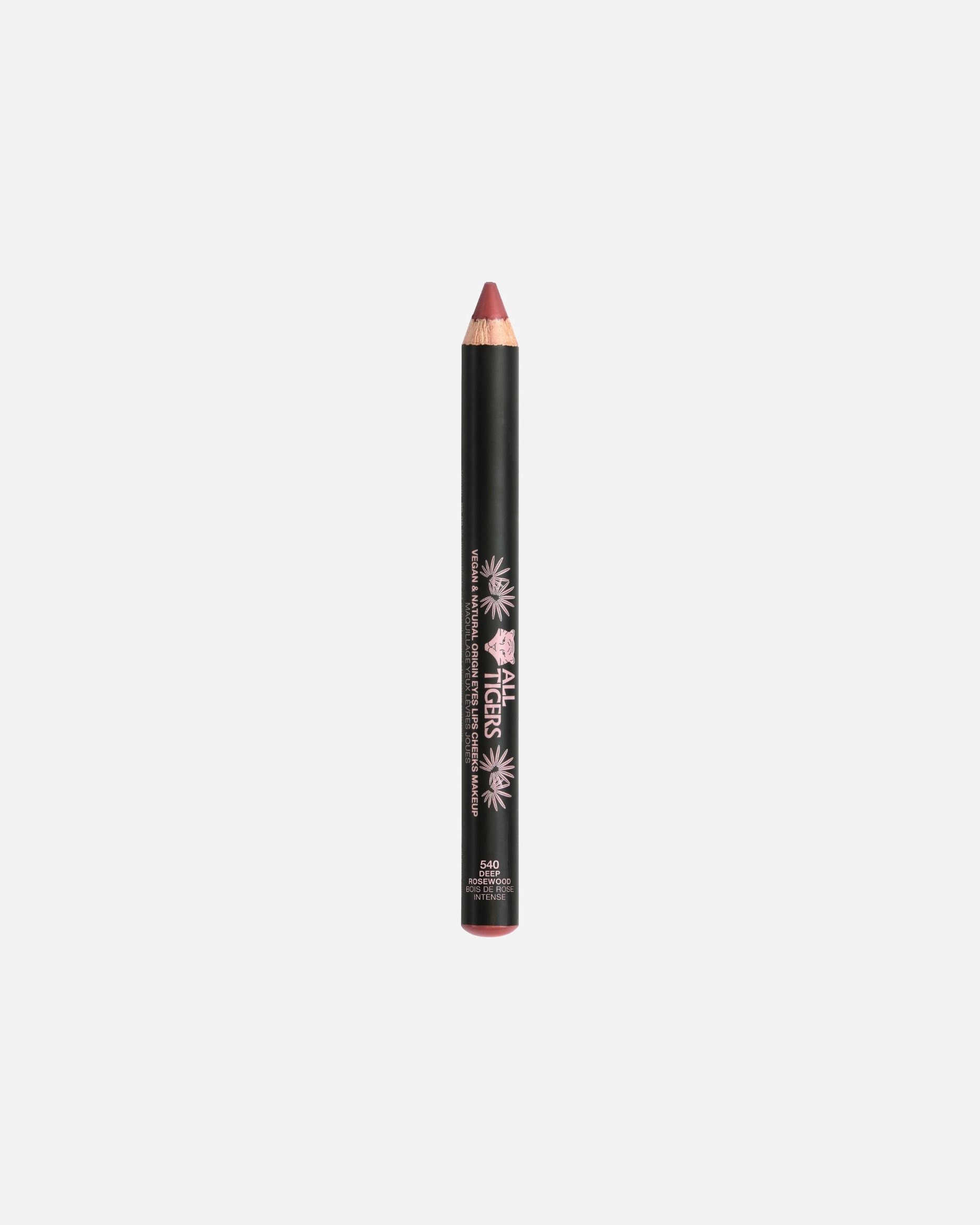 Crayon à lèvres pour Unisexe All Tigers Le Multi Yeux, Joues, Lèvres 540 BOIS DE ROSE INTENSE "NEVER LET IT GO"