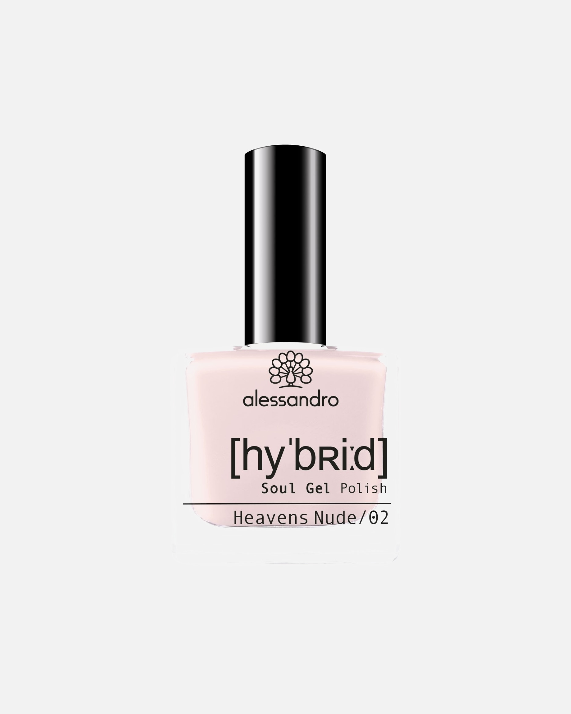 Vernis pour Unisexe Alessandro Hybrid Soul 102 - HEAVENS NUDE