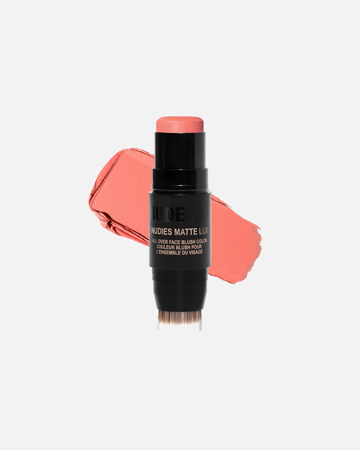 Blush pour Unisexe Nudestix Matte Lux All Over Face Blush #F1886C - PRETTY PEACHY