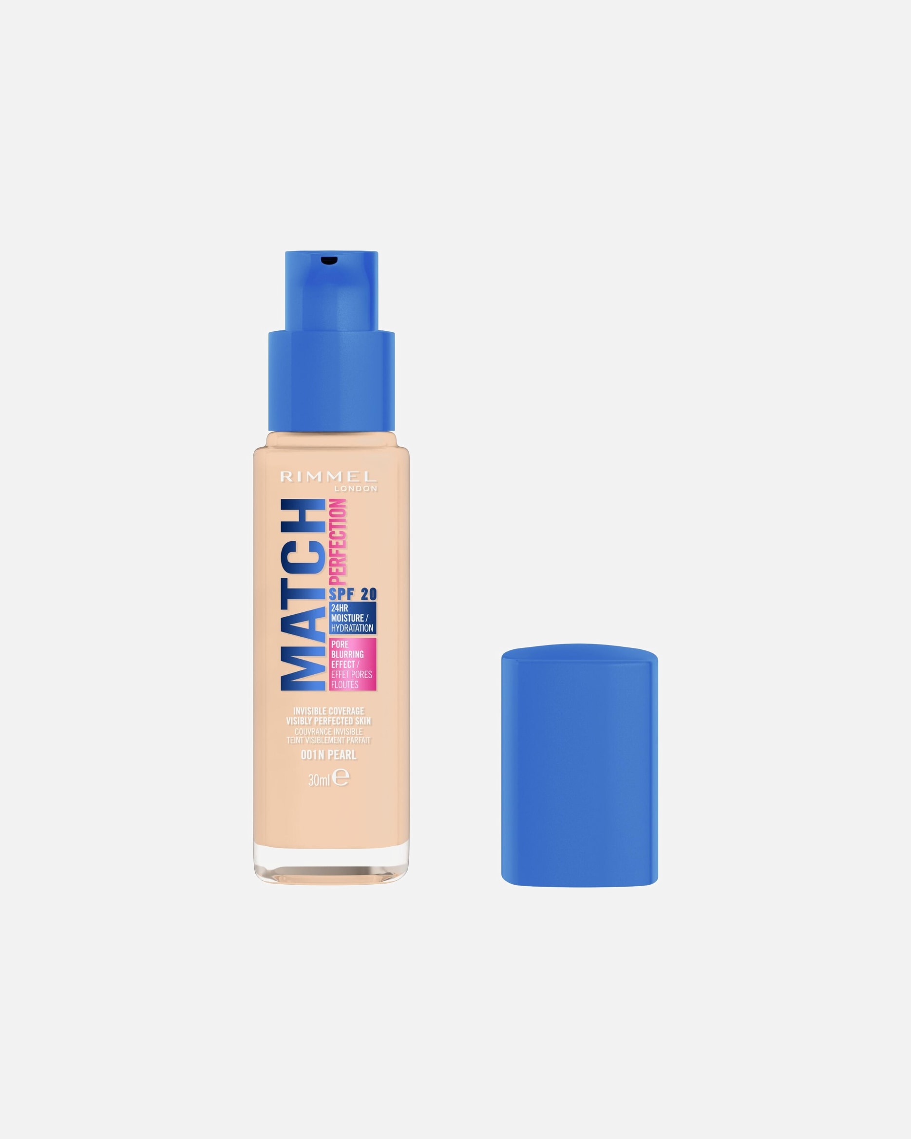 Fond de teint pour Unisexe Rimmel London MATCH PERFECTION 001 PEARL