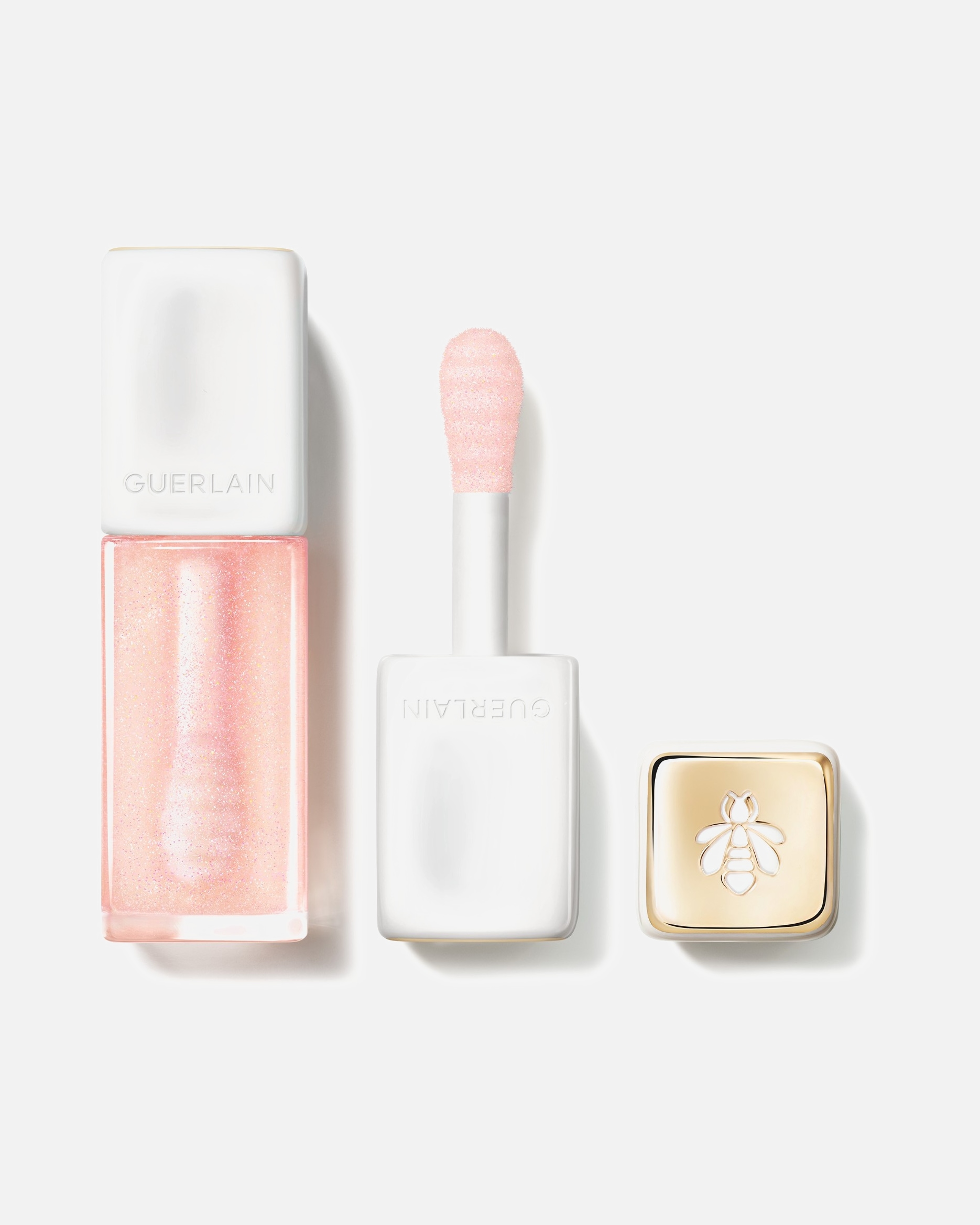 Gloss à lèvres pour Femme Guerlain KissKiss Bee Glow Plump WARM