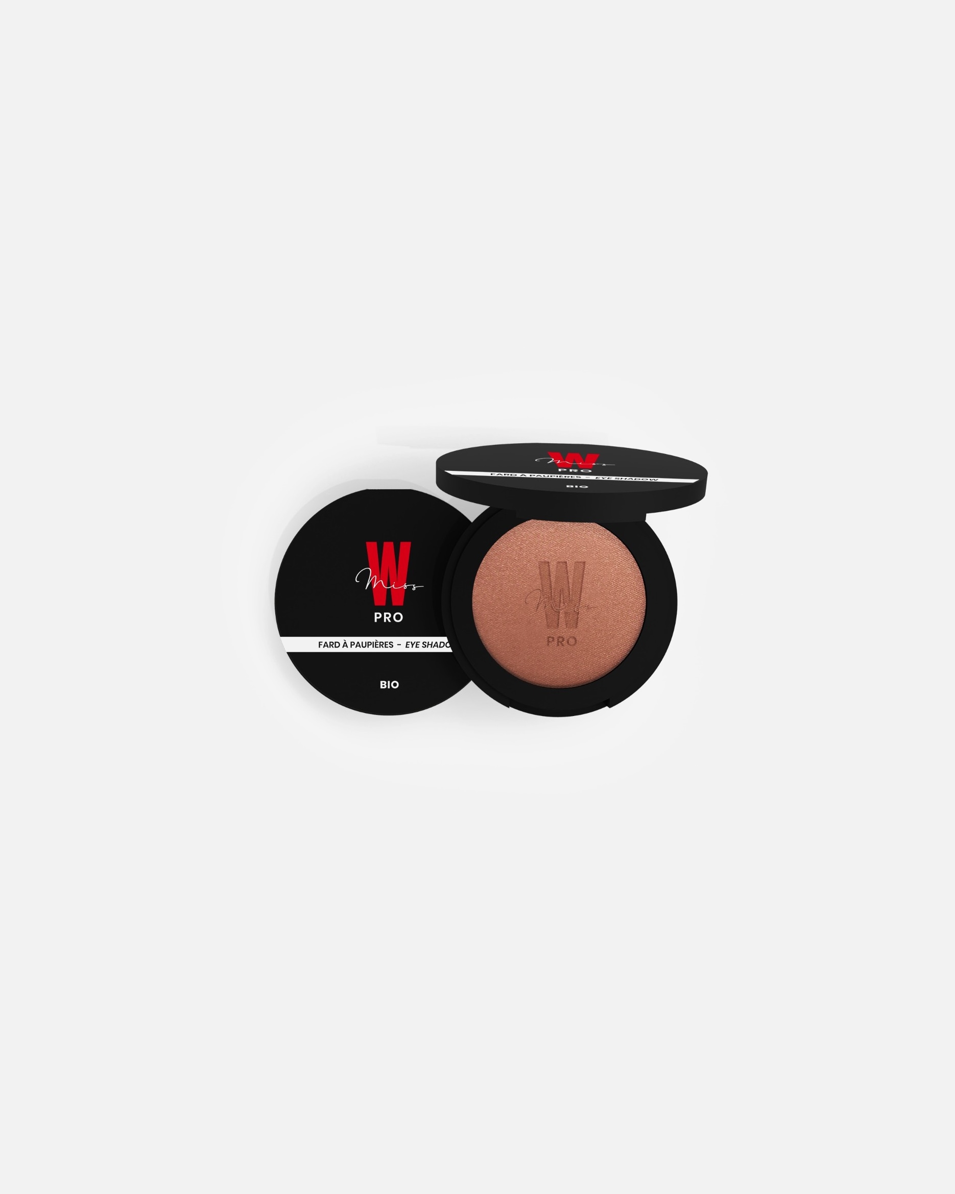 Ombre à paupières pour Femme Miss W Pro Fard à paupières 43 - Or rose nacré