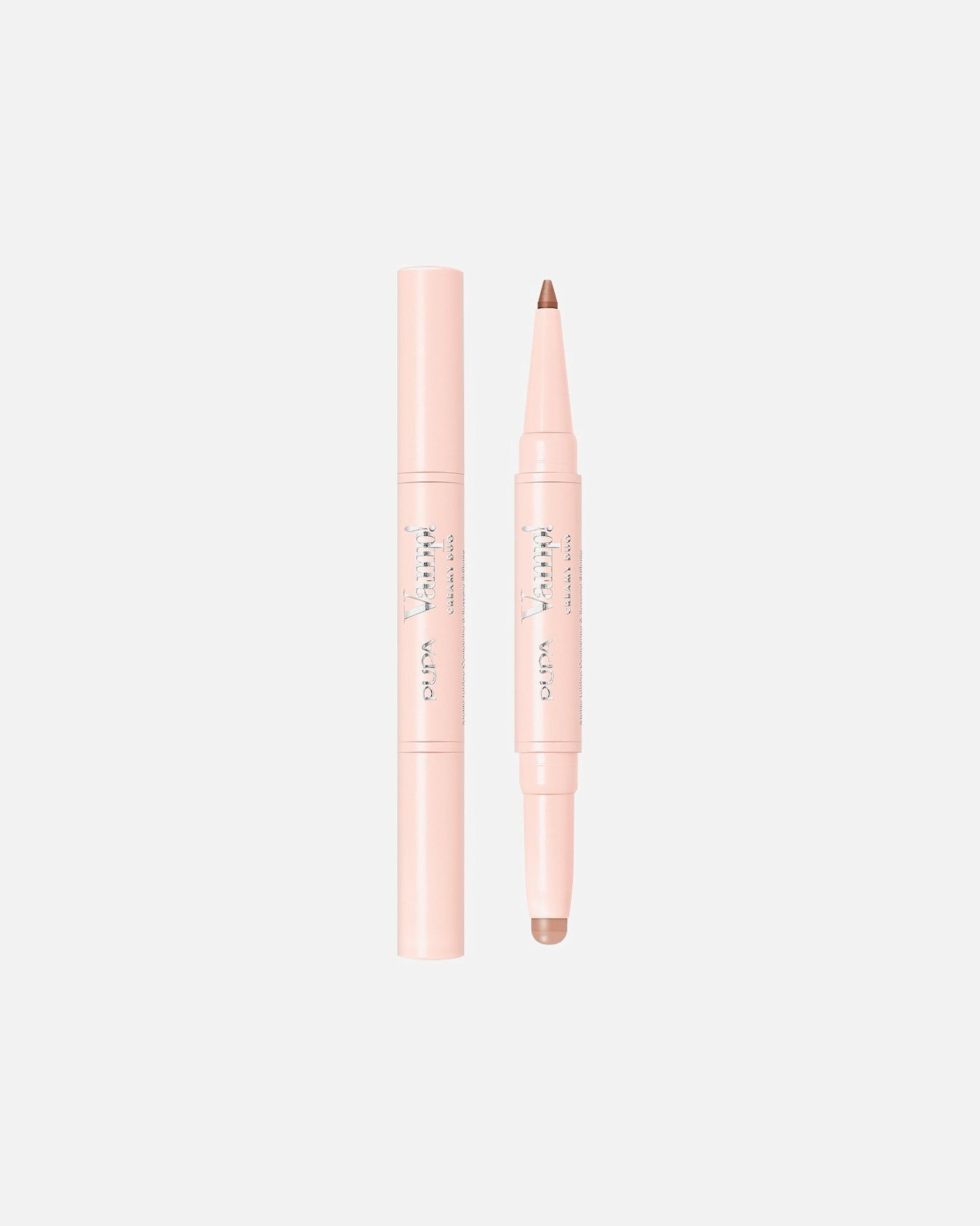 Crayon à lèvres pour Unisexe PUPA Milano VAMP! CREAMY DUO FAIR WARM NUDE