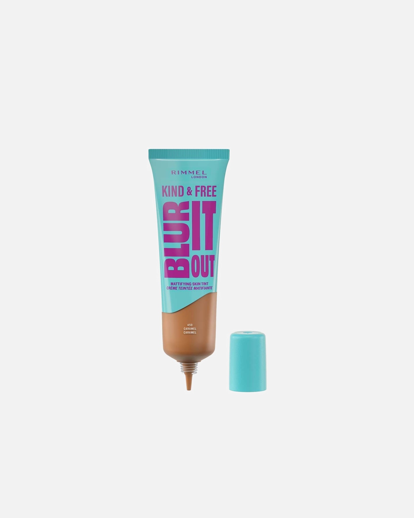 Fond de teint pour Unisexe Rimmel London Blur It Out Perfecteur de teint matifiant 450 Caramel