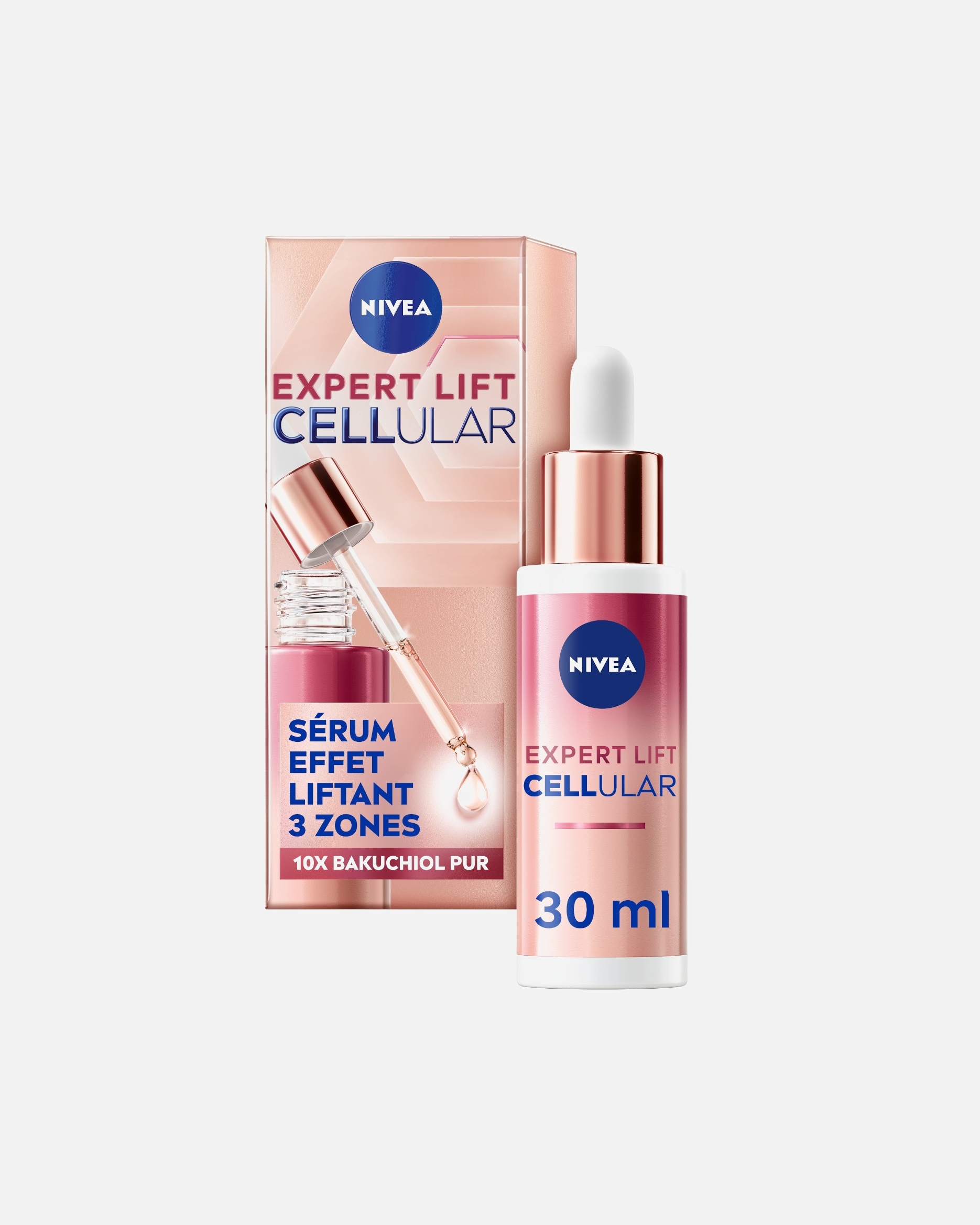 Sérum anti-âge pour Femme NIVEA Sérum visage anti-âge effet liftant 3 zones 30 ml