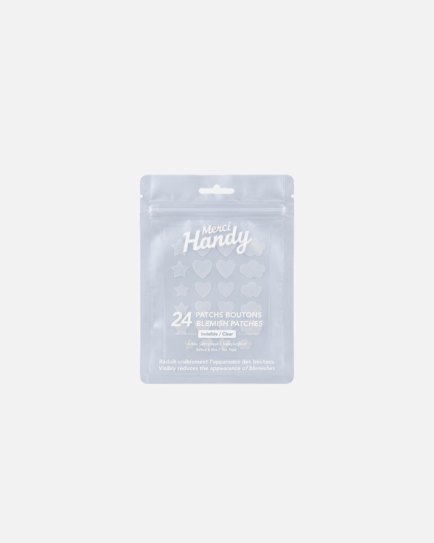 Soin anti-acné pour Unisexe Merci Handy Patchs Boutons Invisibles 24 unités