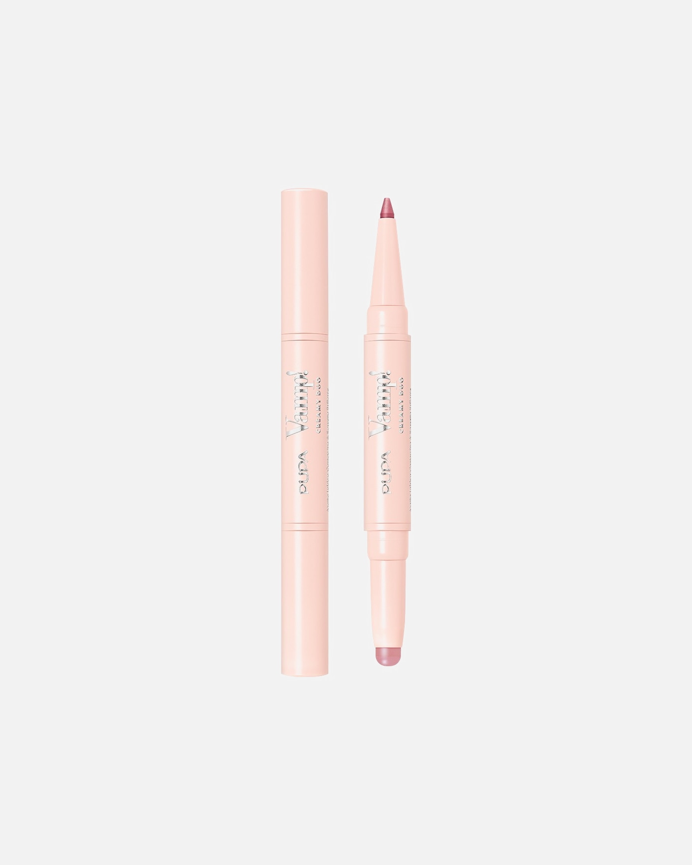 Crayon à lèvres pour Unisexe PUPA Milano VAMP! CREAMY DUO VIBRANT ROSE