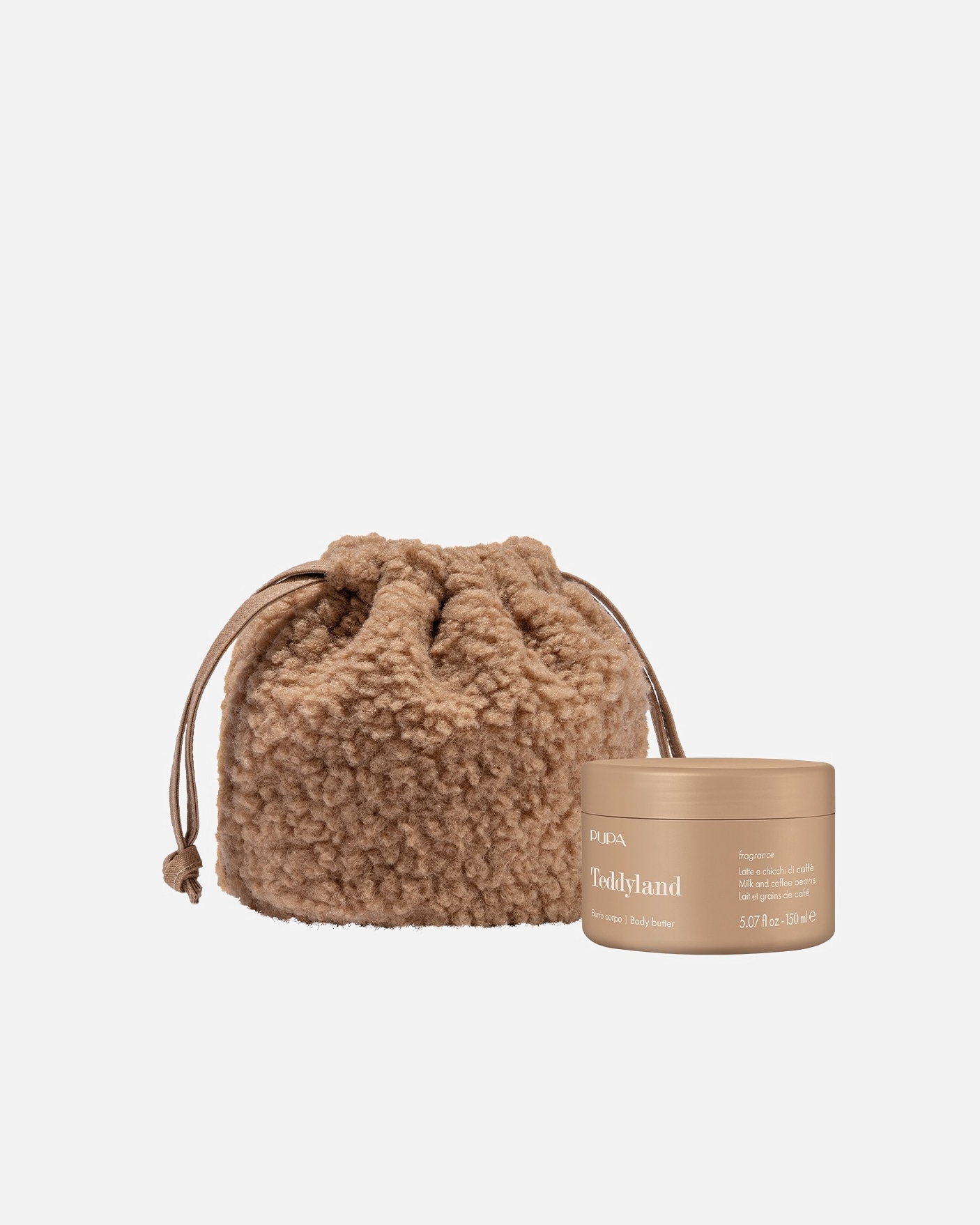 Baume pour le corps pour Femme PUPA Milano Teddyland 003 - LATTE E CHICCHI DI CAFFE'