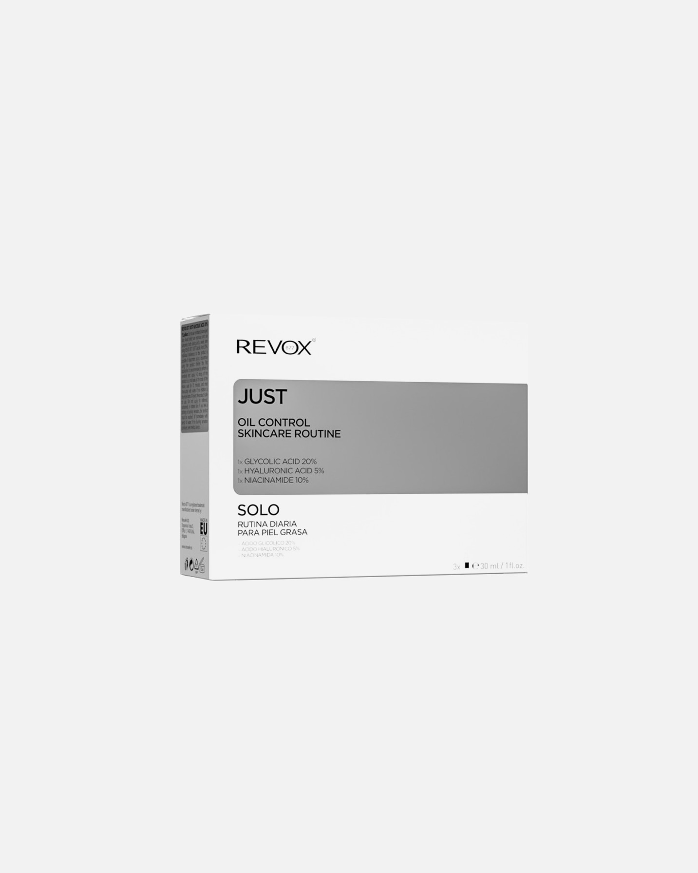 Coffret soin visage pour Unisexe REVOX B77 JUST Oil Control Skincare Routine 1 stuk