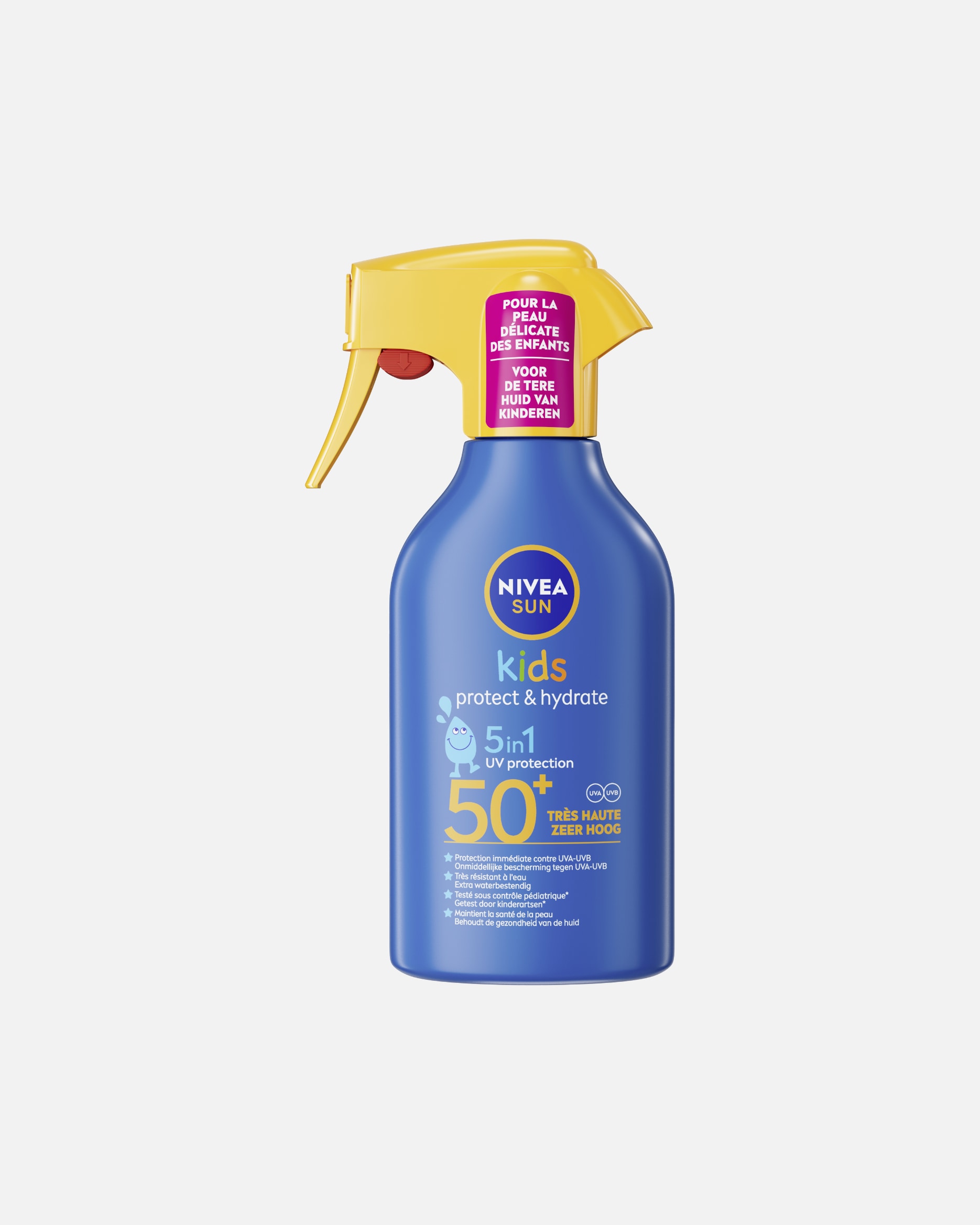 Protection solaire pour enfants pour Unisexe NIVEA SUN Spray pistolet FPS 50+ enfants protect & hydrate 250 ml